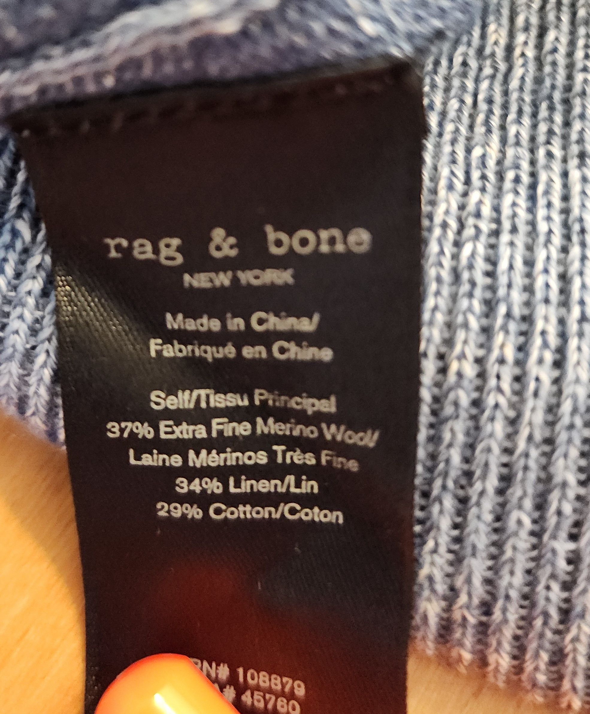 Rag & Bone Rag & Bone Wool linen sweater Medium Size US M / EU 48-50 / 2 - 2 Thumbnail