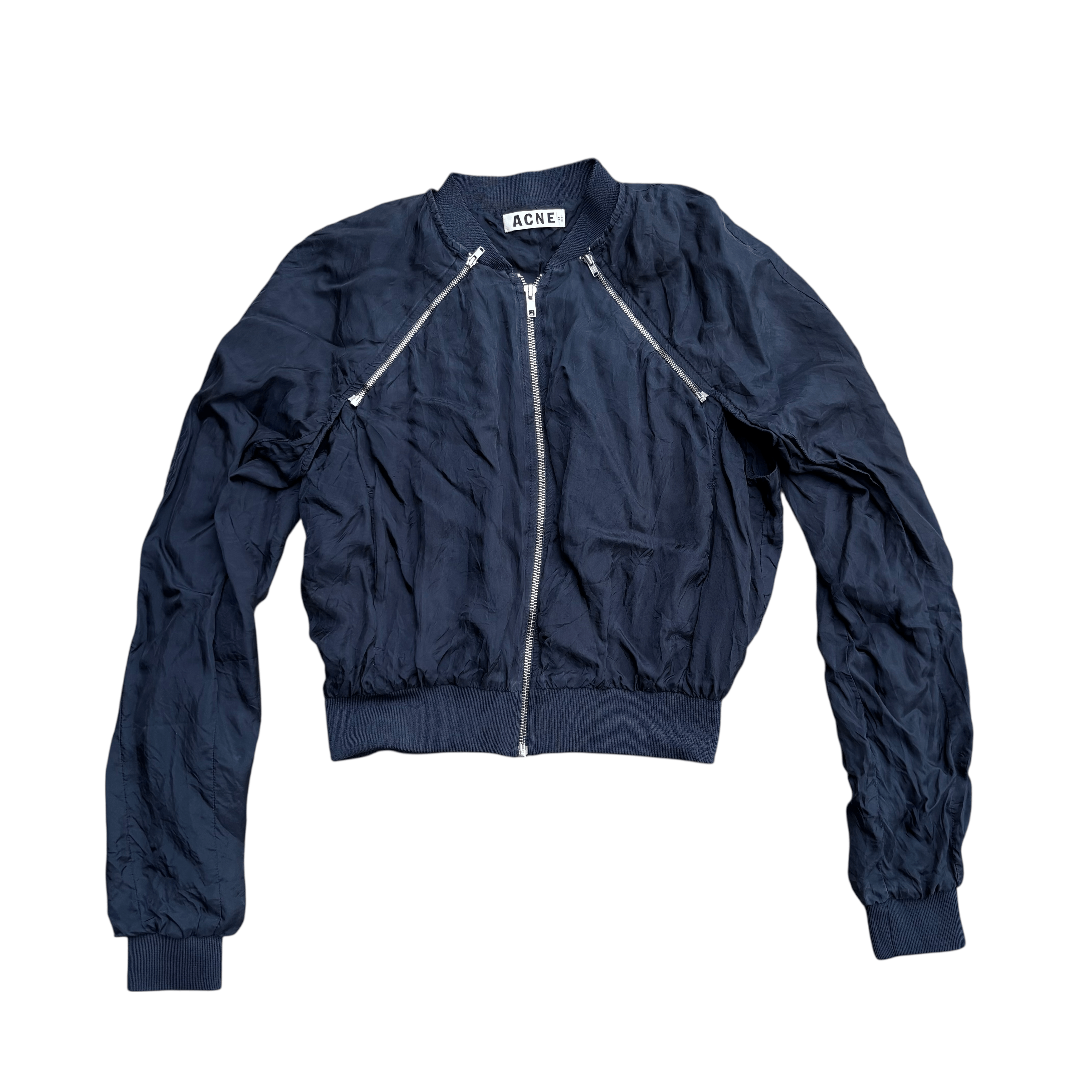 Acne Studios Acne studios blanche crinkle jacket Size S / US 4 / IT 40 - 2 Thumbnail