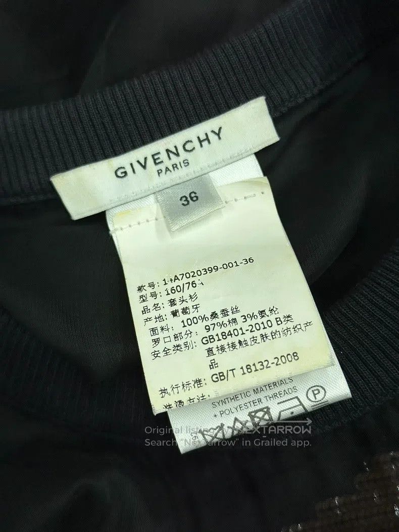 Givenchy Givenchy Glitter Deer Long Sleeve Top Size US S / EU 44-46 / 1 - 4 Thumbnail