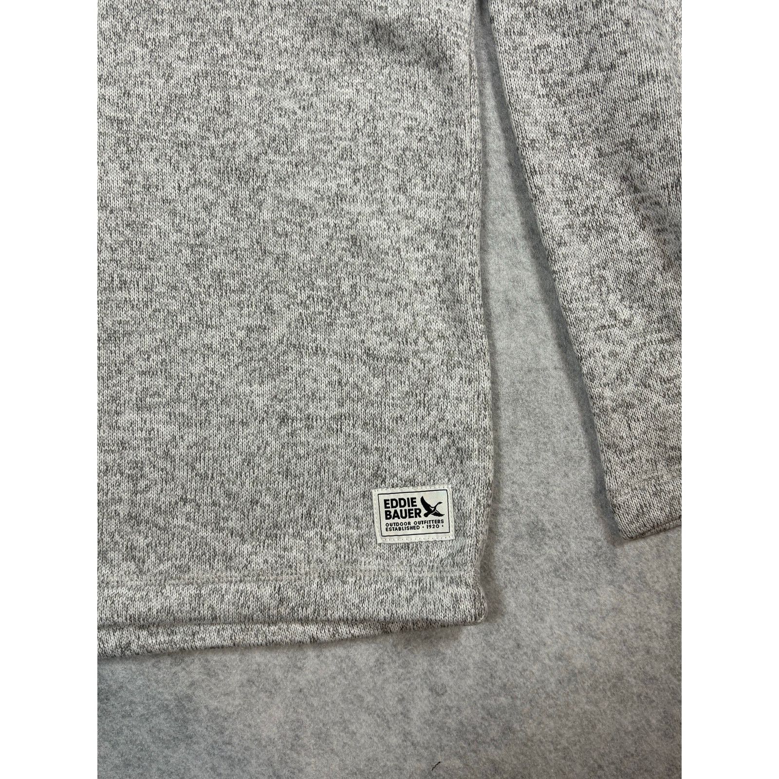 Eddie Bauer Eddie Bauer 1/4 Zip Gray Mens Small NWT Soft Cozy #0531 Size US S / EU 44-46 / 1 - 4 Thumbnail