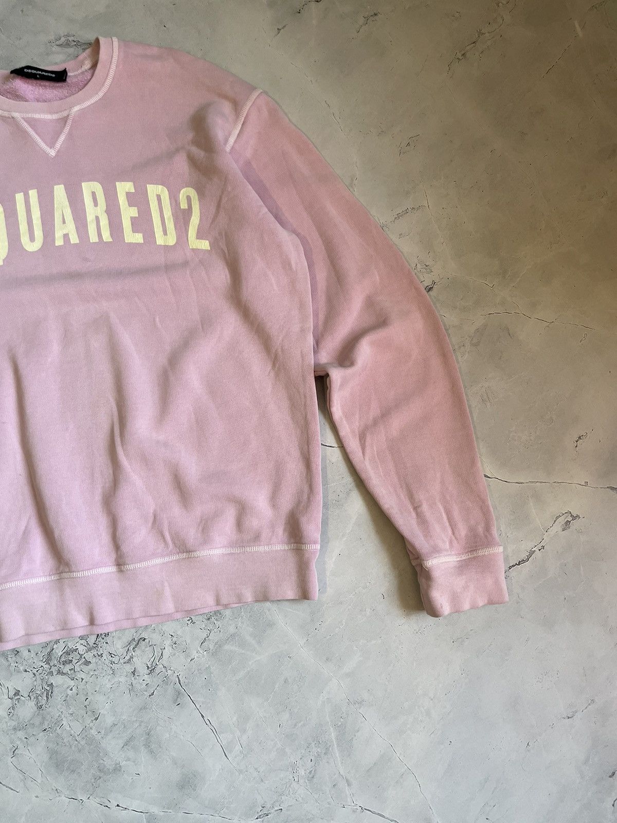 Dsquared2 Dsquared2 Sweatshirt Big Logo Pink Size US L / EU 52-54 / 3 - 6 Thumbnail