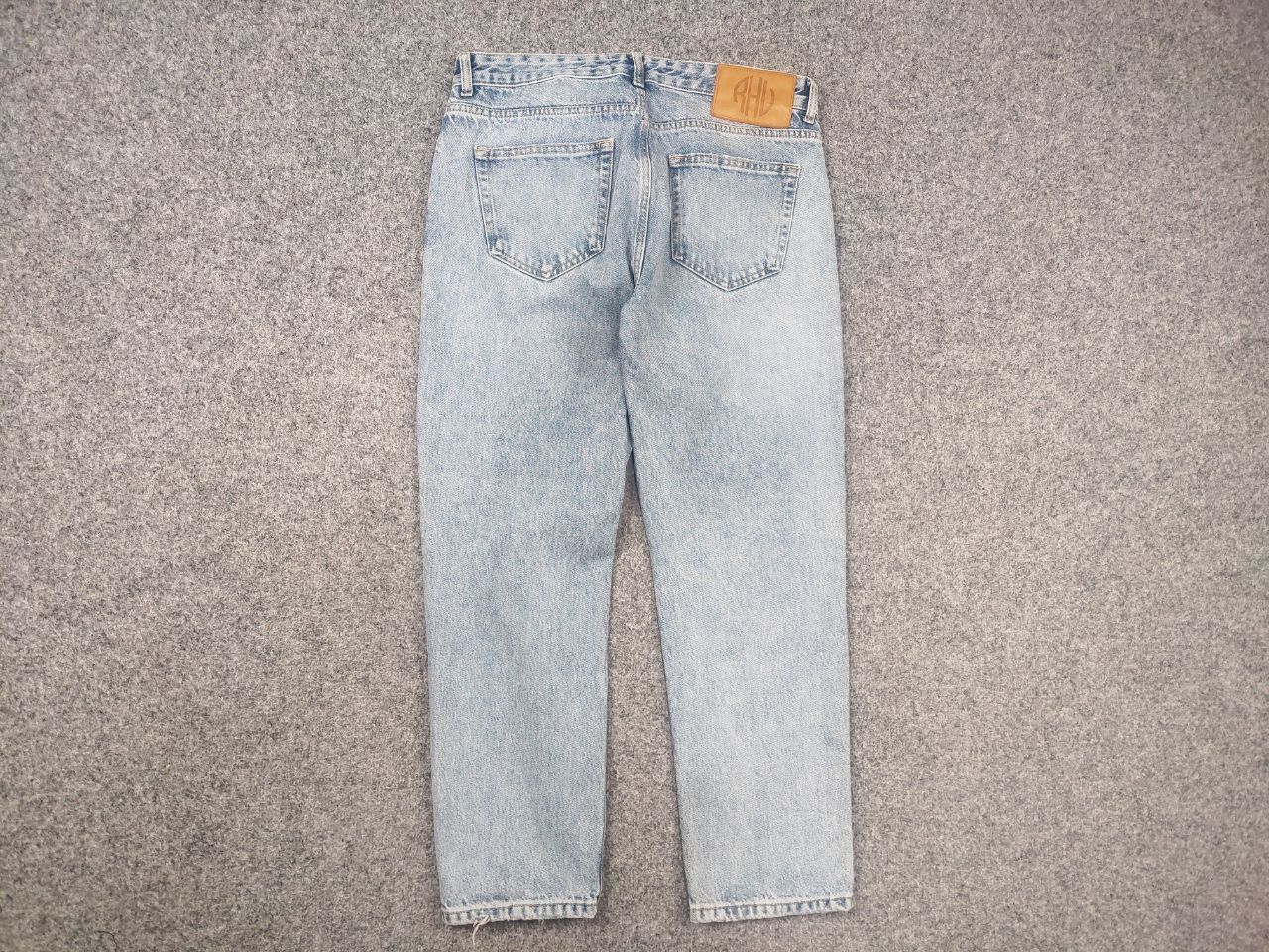 Rhude Zara Rhuigi RHUDE Design Baggy Relaxed Fit men's Mom Jeans Size US 34 / EU 50 - 9 Thumbnail