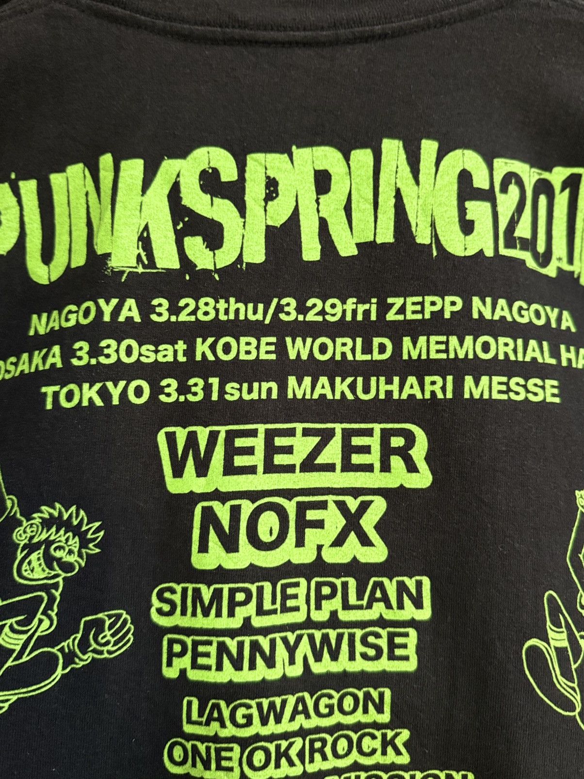 Band Tees × Vintage Vintage Simple Plan Weezer Punk Spring Tour Japan Faded Tee Size US M / EU 48-50 / 2 - 5 Thumbnail
