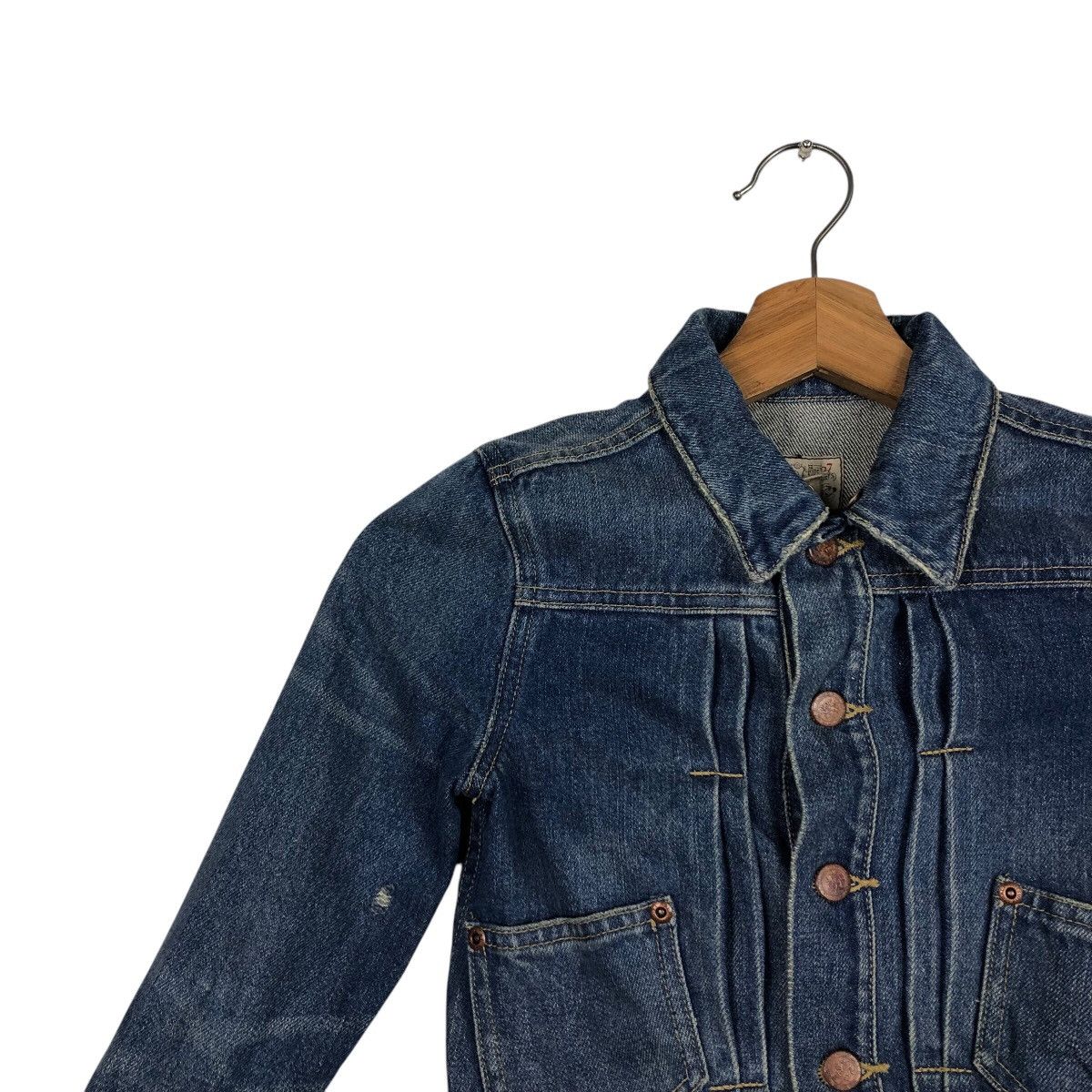Ralph Lauren 📌For Kids 📌 Vintage Denim Jacket Ralph Lauren Size US XXS / EU 40 - 8 Thumbnail