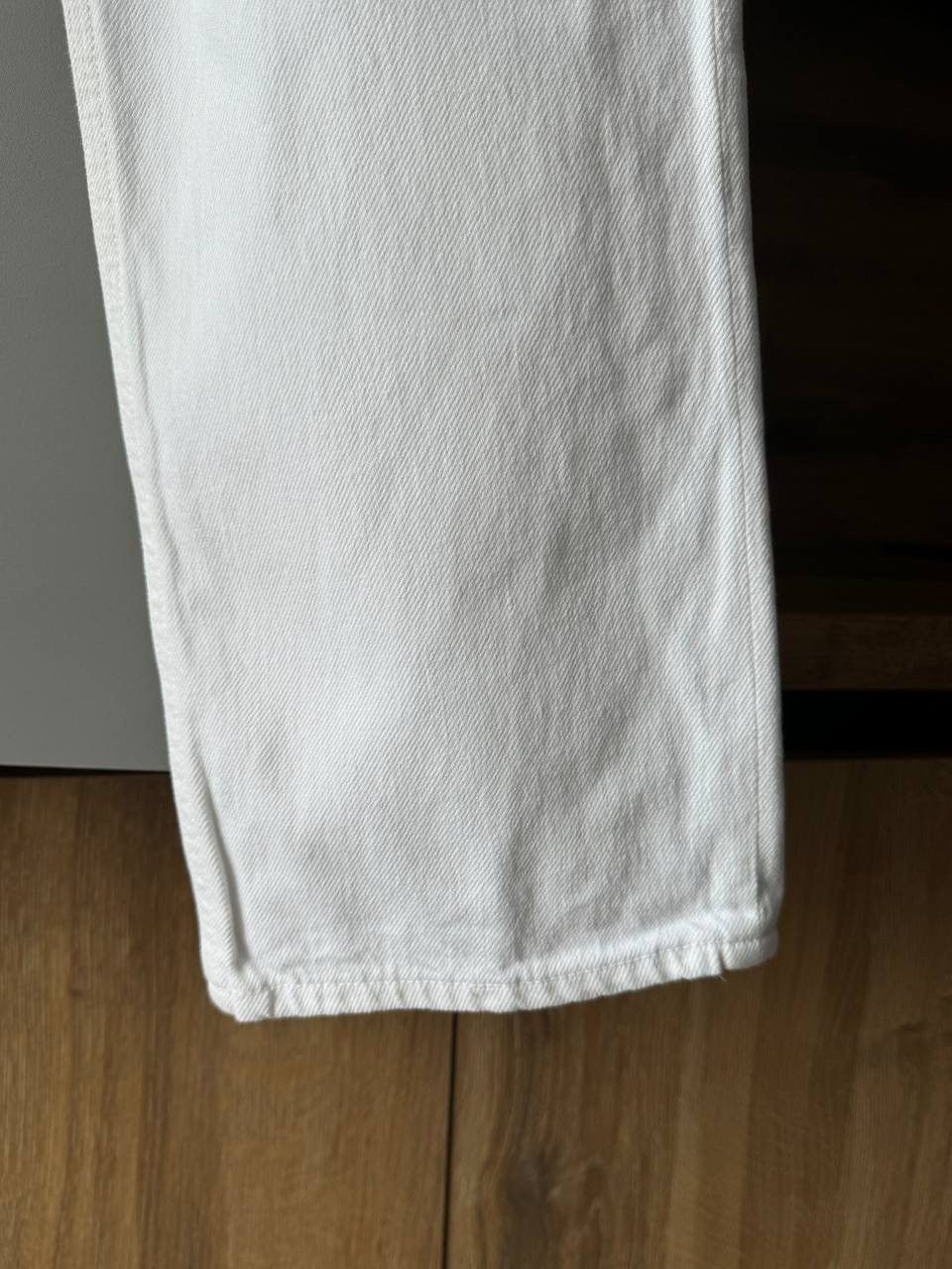 Agolde AGOLDE Mia Mid-Rise Straight White Jeans Size 27" / US 4 / IT 40 - 4 Thumbnail