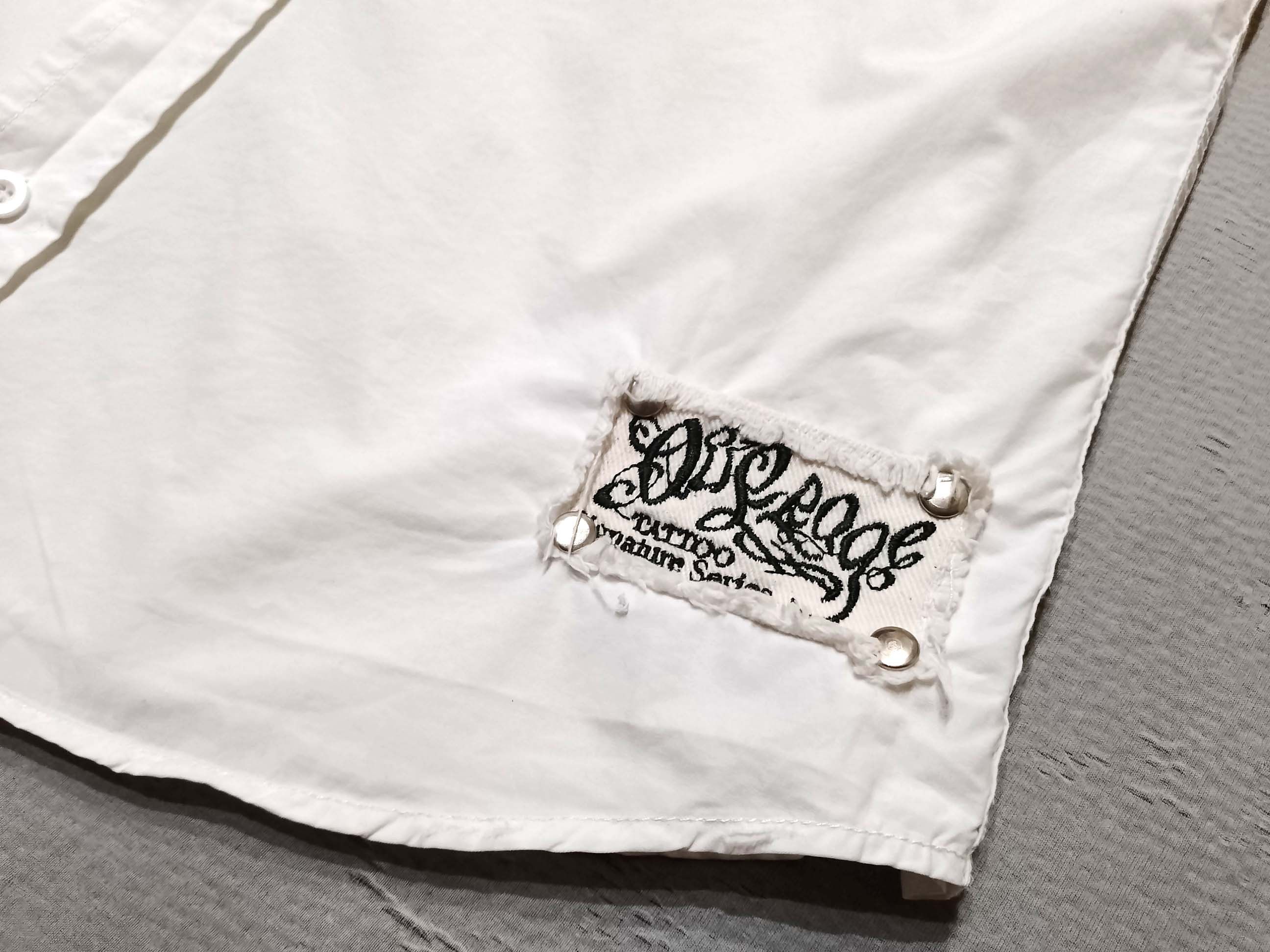 Other Outrage Tattoo Series White Short Sleeve Shirt Size M Size US M / EU 48-50 / 2 - 4 Thumbnail