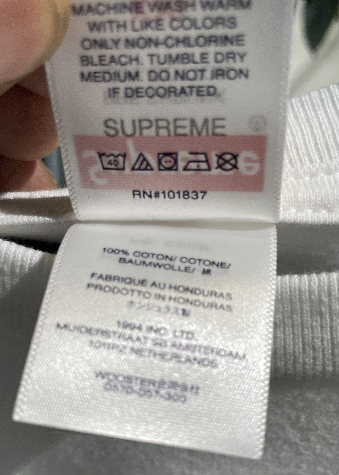 Supreme Supreme Hardcore Tee Size US XXL / EU 58 / 5 - 5 Thumbnail