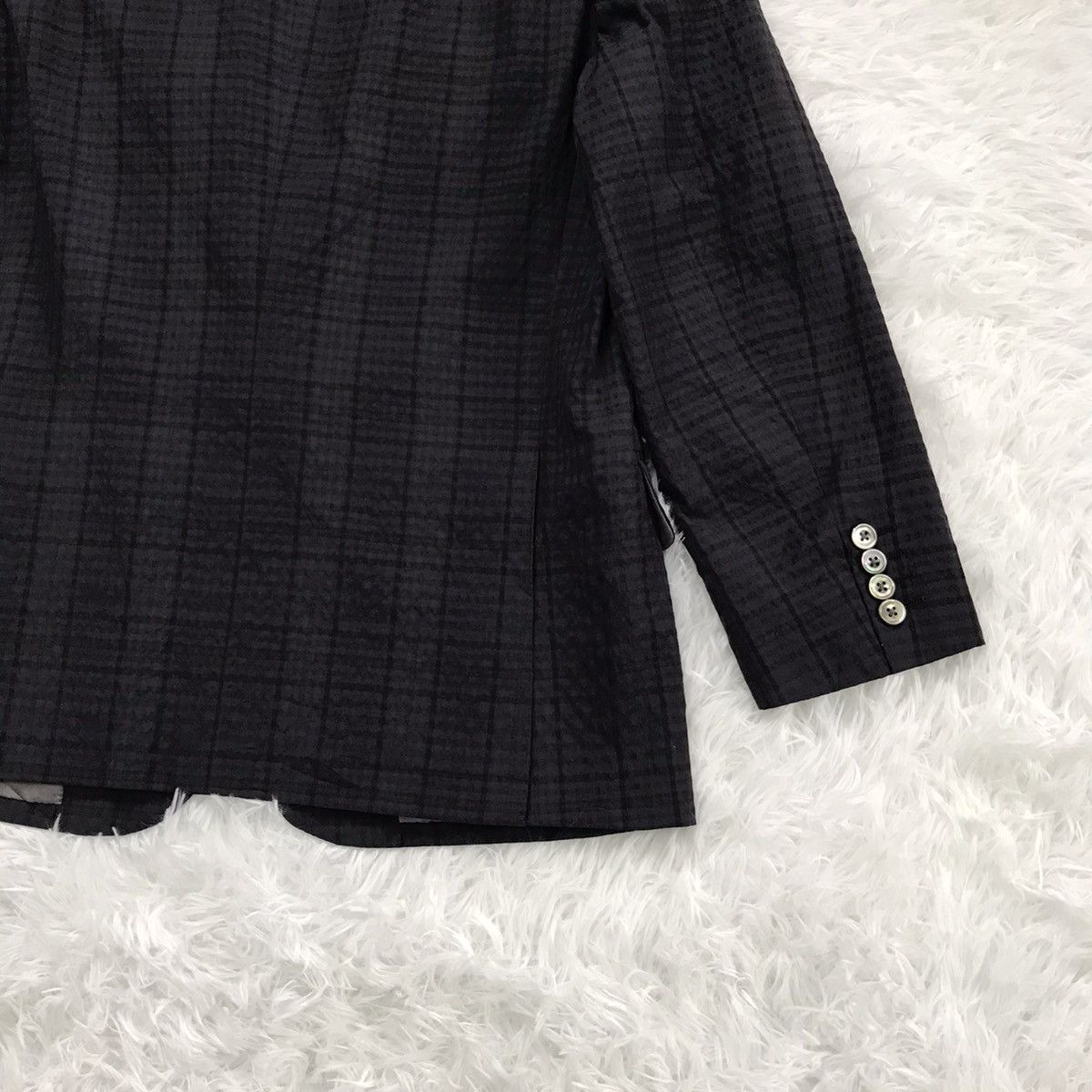 Burberry Burberrys wool & silk blazer jacket made in Japan Size US S / EU 44-46 / 1 - 12 Thumbnail