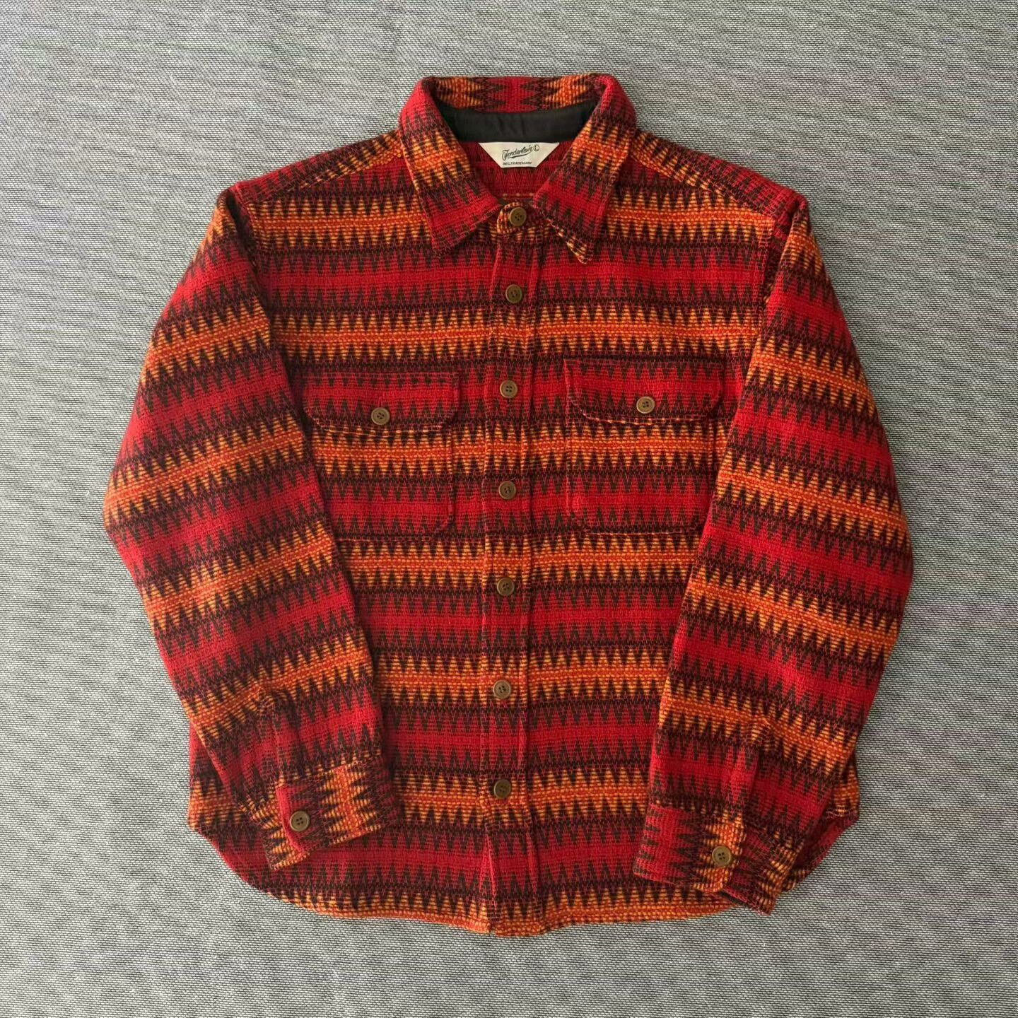 Tenderloin Tenderloin K7 Ethnic Wool Shirt Size US L / EU 52-54 / 3 - 1 Thumbnail