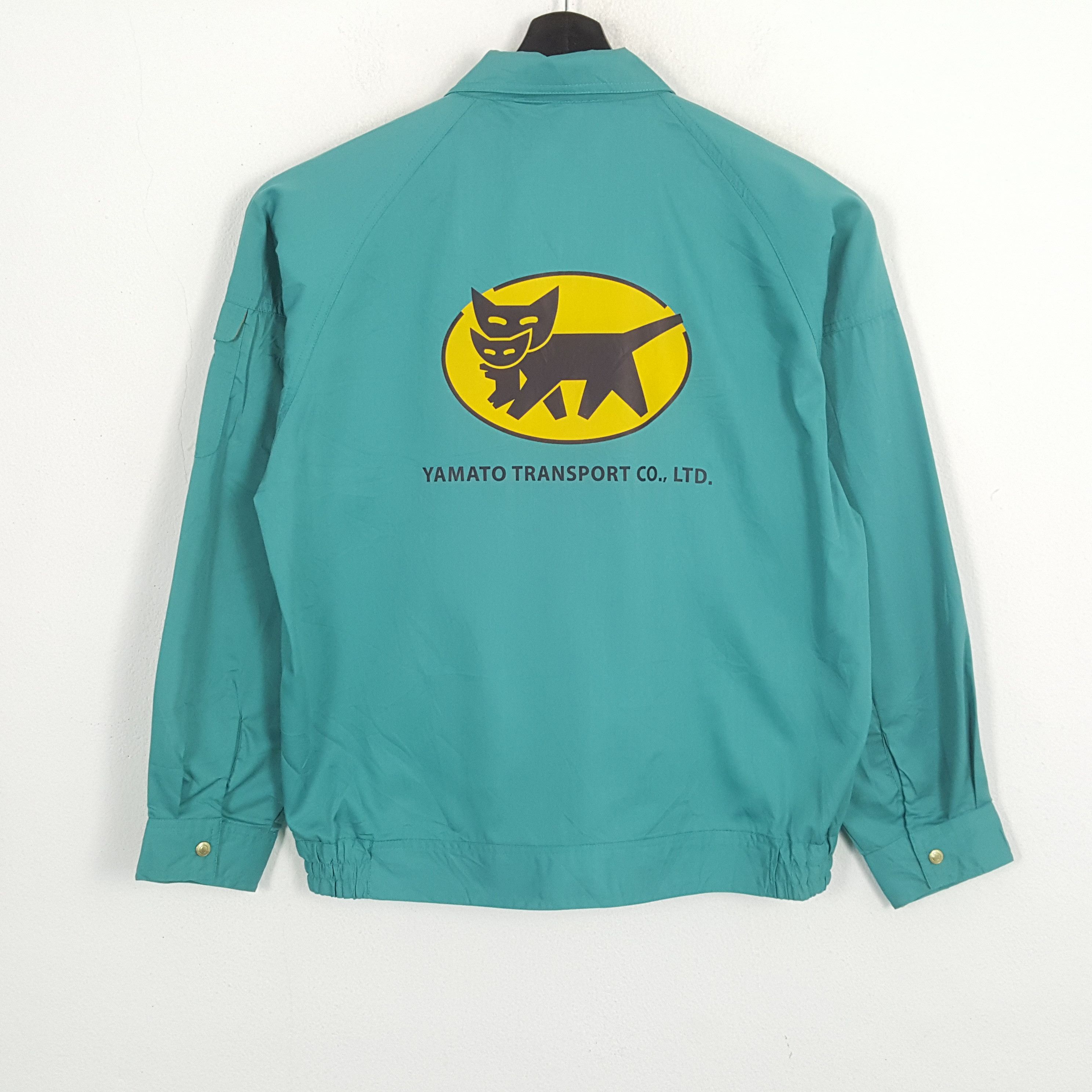 Japanese Brand × Vintage YAMATO TRANSPORT Japanese Brand Workwear Custom Art Jacket Size US M / EU 48-50 / 2 - 1 Thumbnail