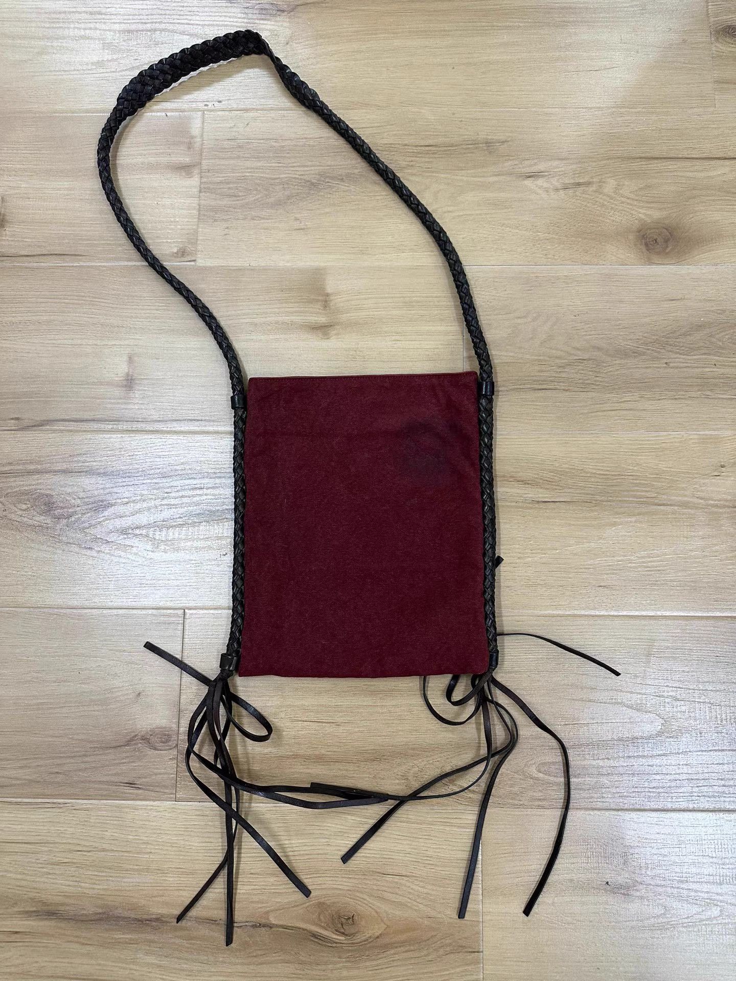 Dries Van Noten Dries van noten Woven Leather & Canvas Bag K20 Size ONE SIZE - 1 Thumbnail