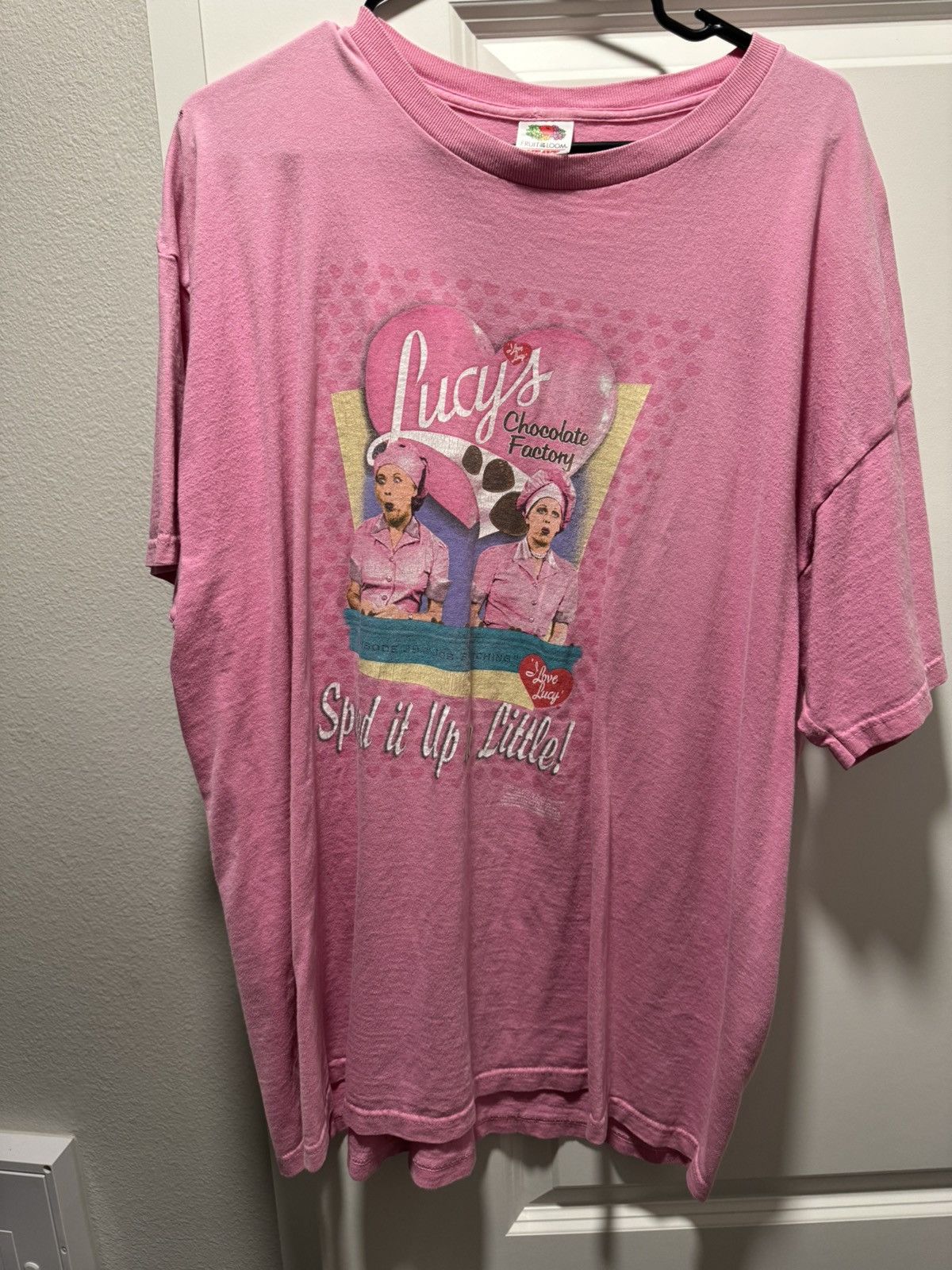 Fruit Of The Loom Vintage Lucy shirt Size US XL / EU 56 / 4 - 1 Thumbnail