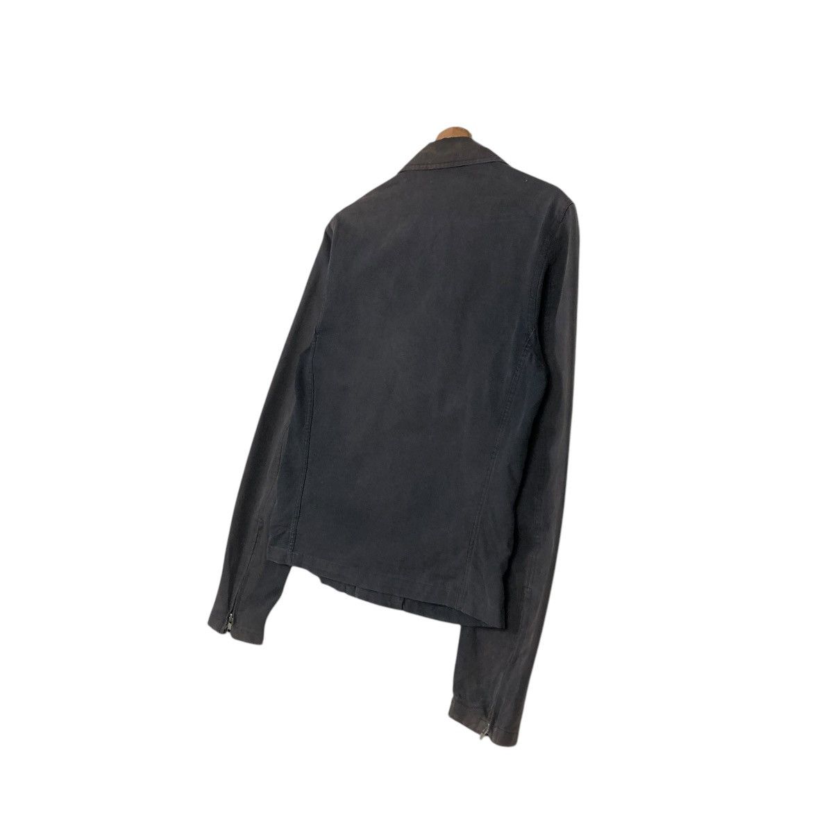 agnes b. 🔥CROPPED BIKER JACKET AGNES B. DOUBLE COLLAR Size US S / EU 44-46 / 1 - 12 Thumbnail