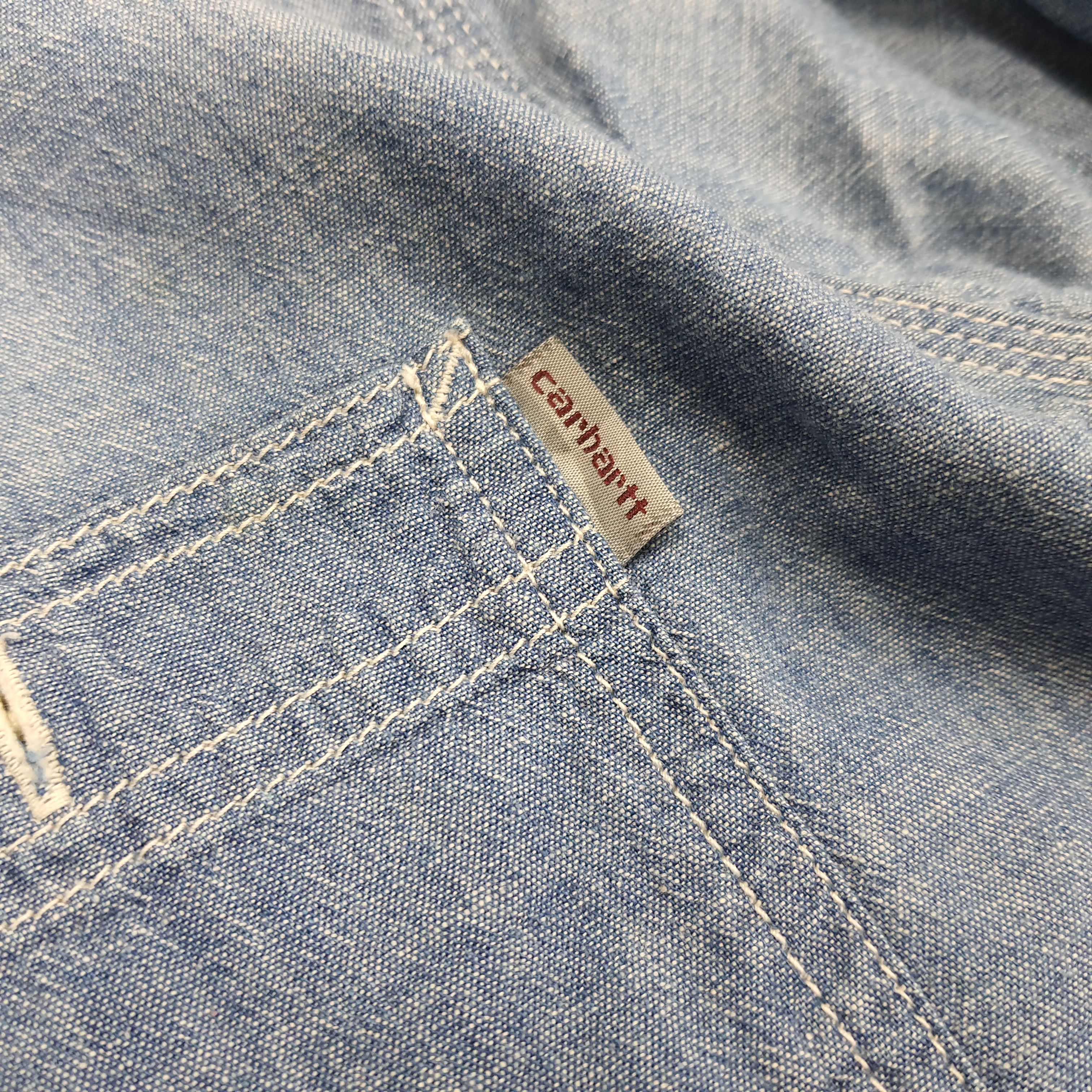 Carhartt × Vintage Vintage Carhartt Rugger Workwear Button Up Shirt Size US M / EU 48-50 / 2 - 5 Thumbnail
