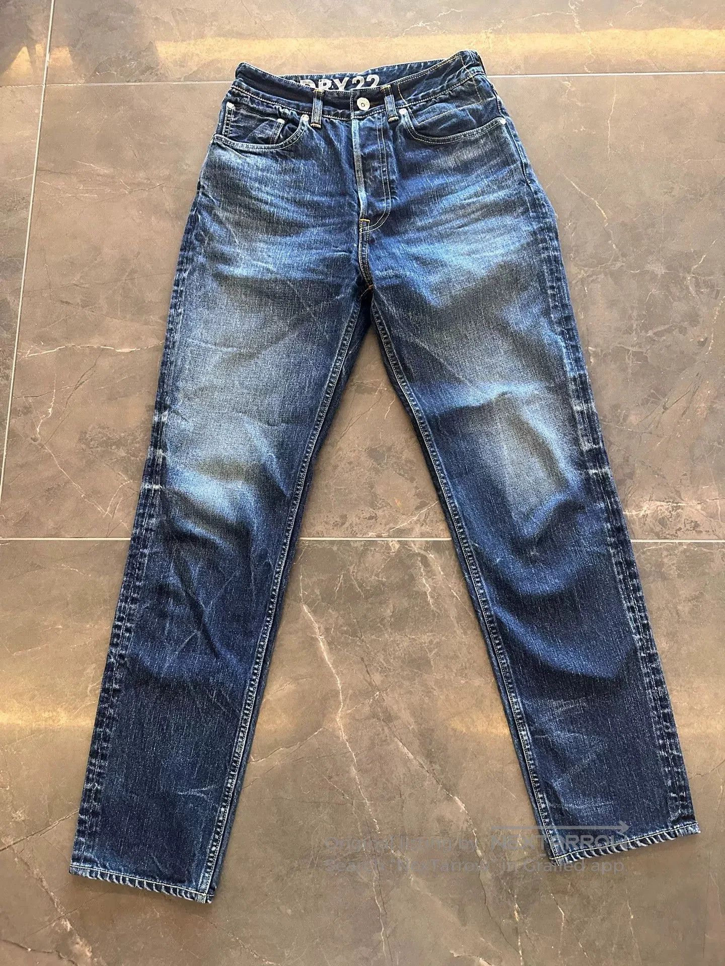 Visvim VISVIM W16 DRY-22 Washed Jeans. Size 22" - 1 Thumbnail