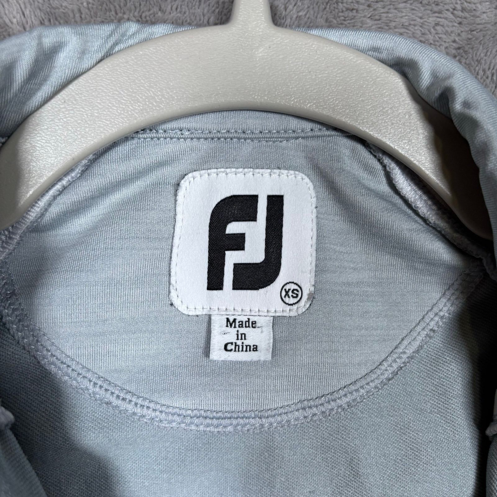Footjoy FootJoy Women’s XS Full Zip Golf Jacket Black Gray Stretch Size XS / US 0-2 / IT 36-38 - 3 Thumbnail