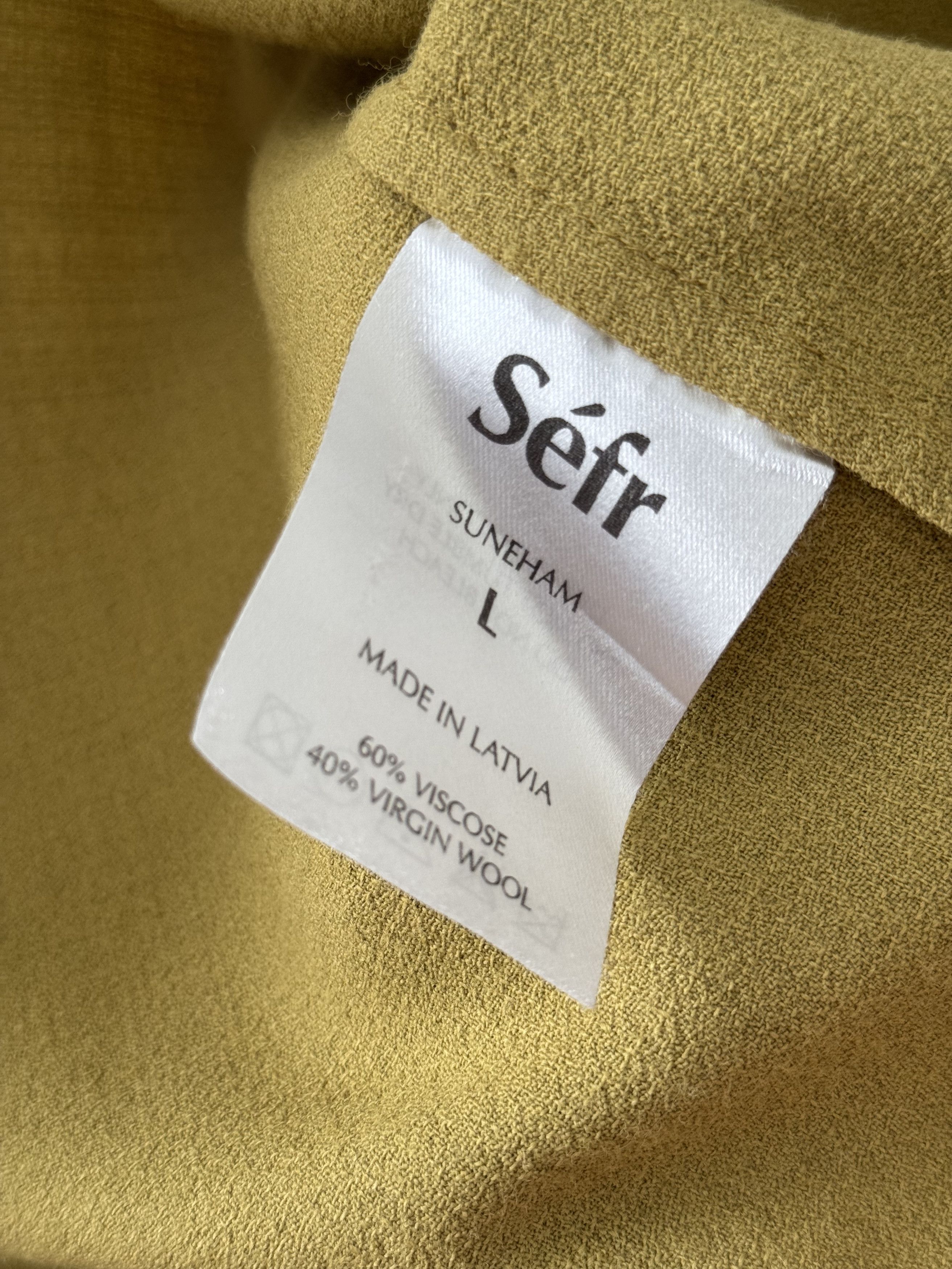 Sefr Suneham Mustard Yellow Size US L / EU 52-54 / 3 - 4 Thumbnail