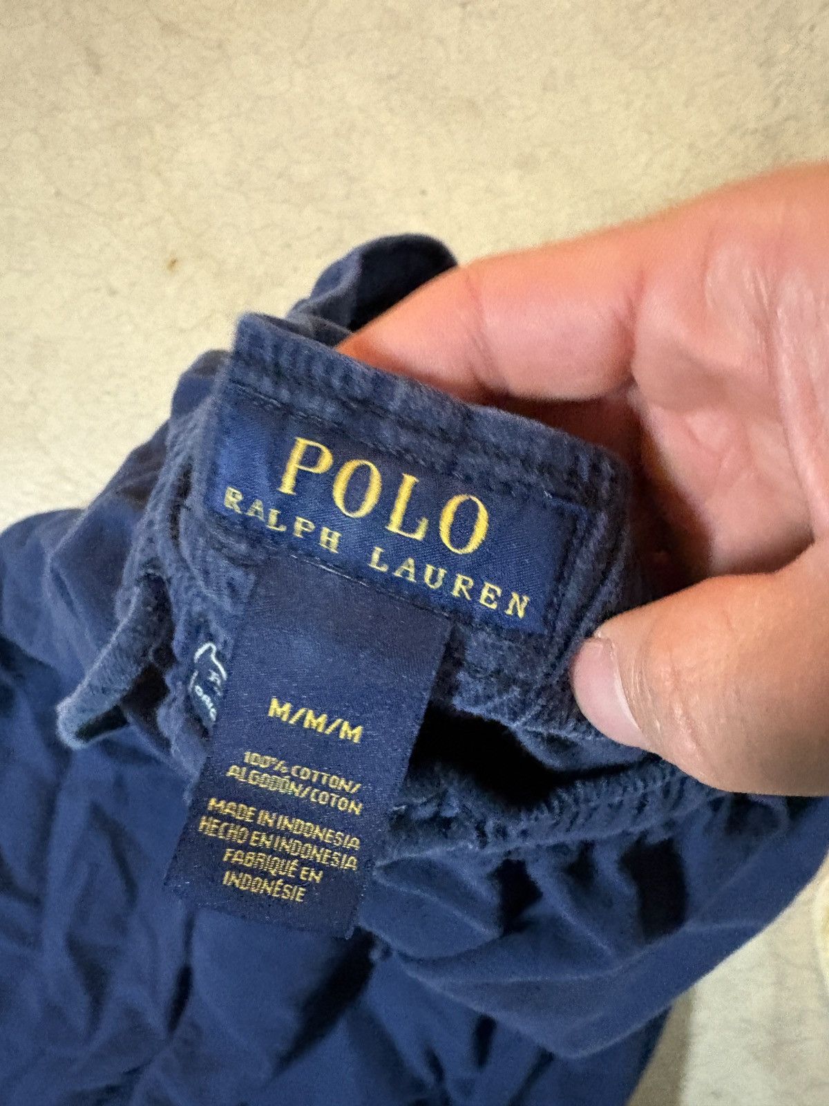 Polo Ralph Lauren Polo Ralph Lauren Pajama Pants Navy Size Medium Size US 32 / EU 48 - 5 Thumbnail