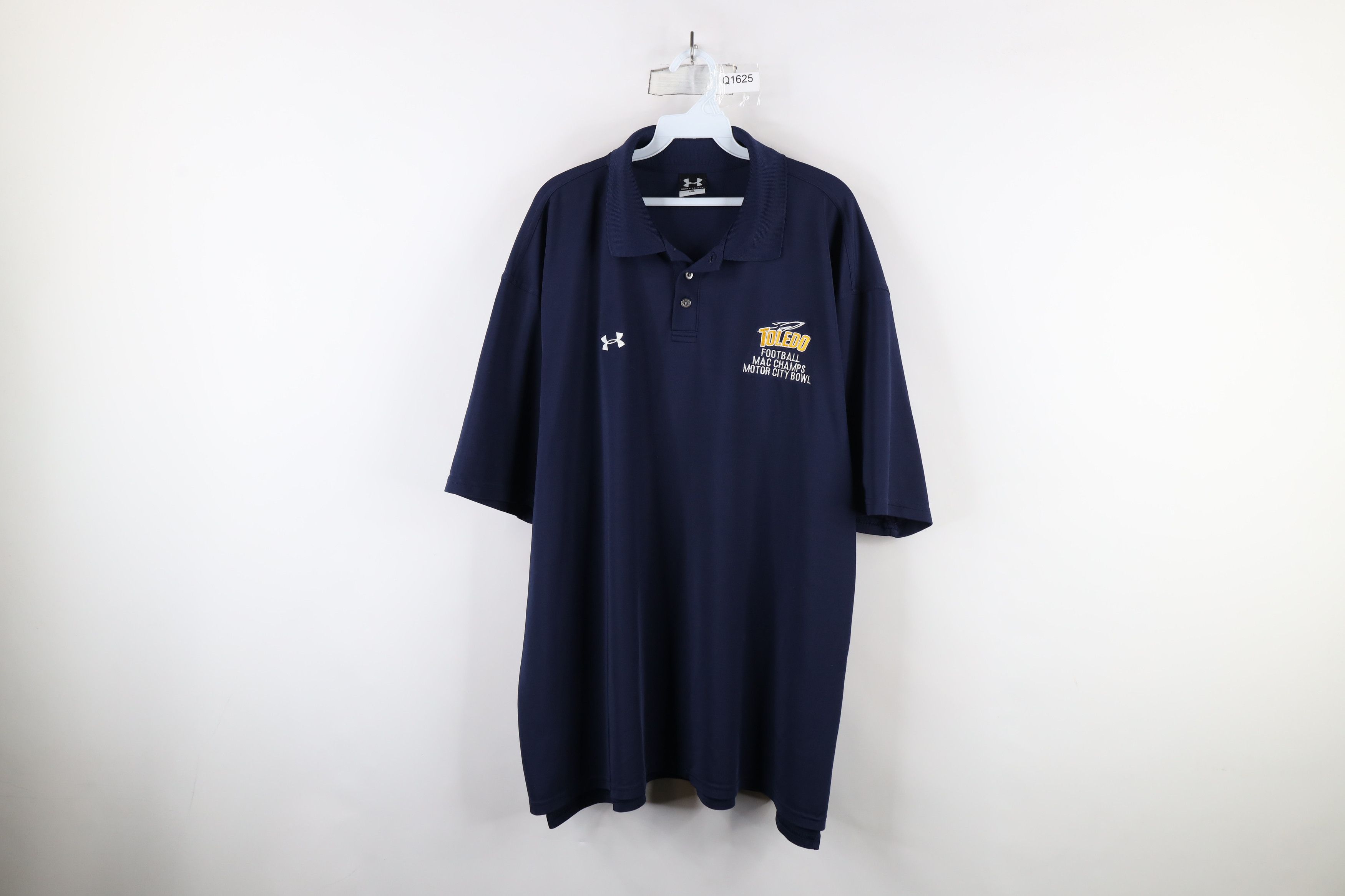 Under Armour × Vintage Under Armour Mac Champs University of Toledo Football Polo Size US XXL / EU 58 / 5 - 1 Thumbnail