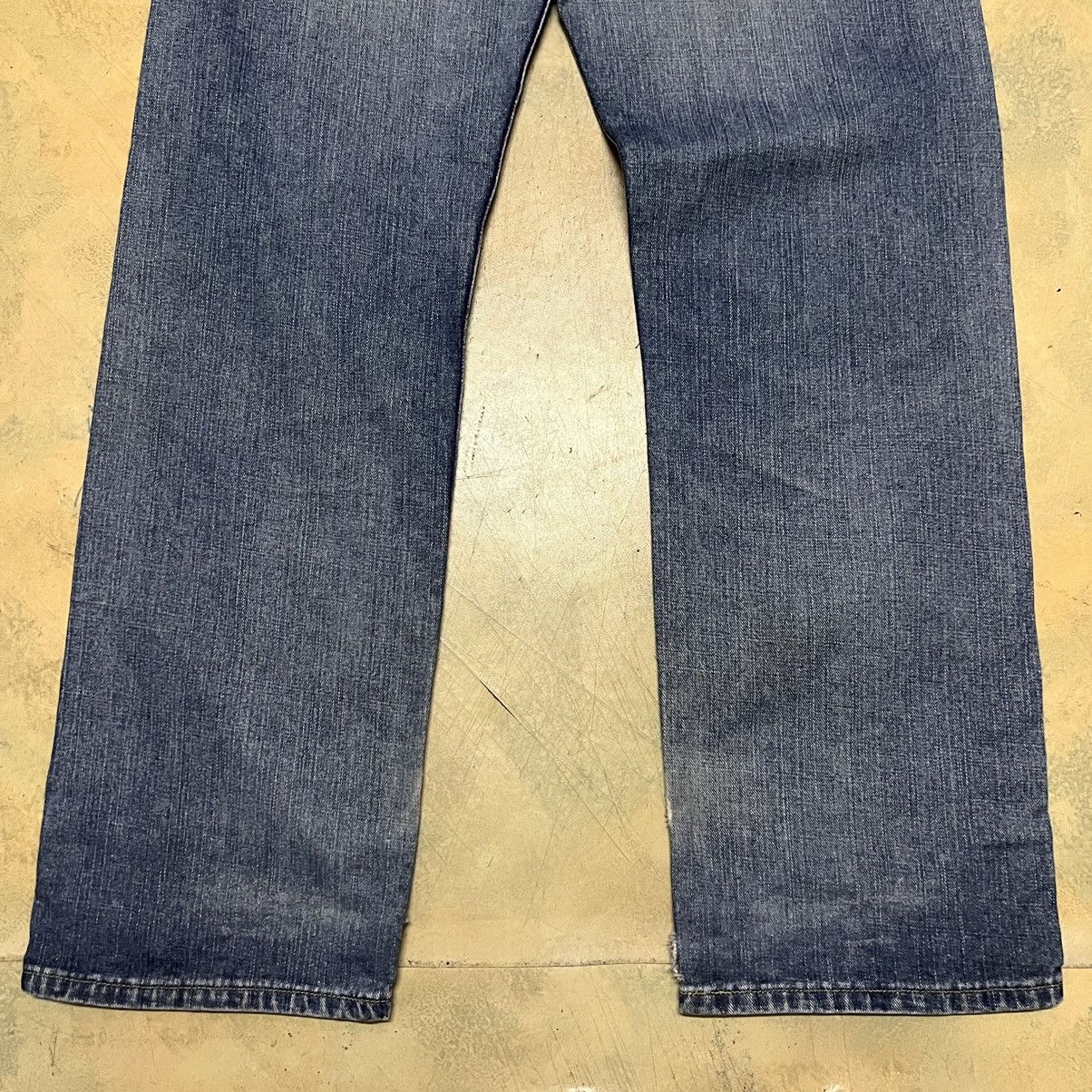 Jean × Levi's × Levi's Vintage Clothing Vintage Levis 534 Distressed Design Denim Jeans Size US 33 - 18 Thumbnail