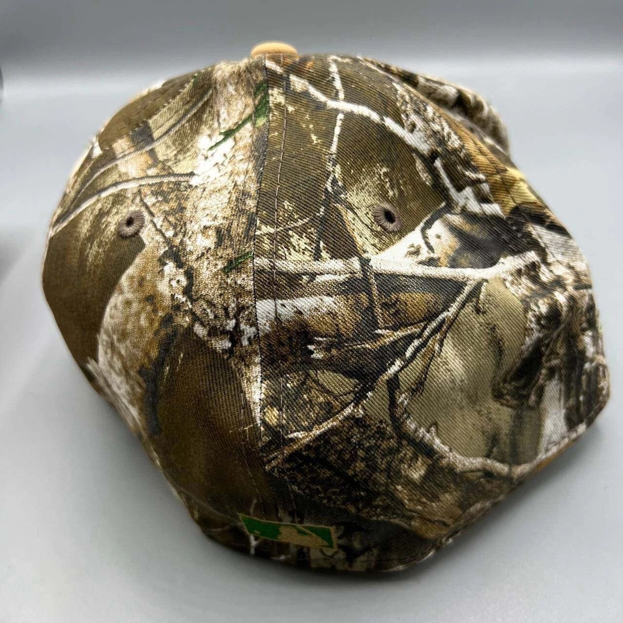 New Era Oakland Athletics Hat Men 7 3/8 Realtree Camo Fitted Cap New Size ONE SIZE - 3 Thumbnail