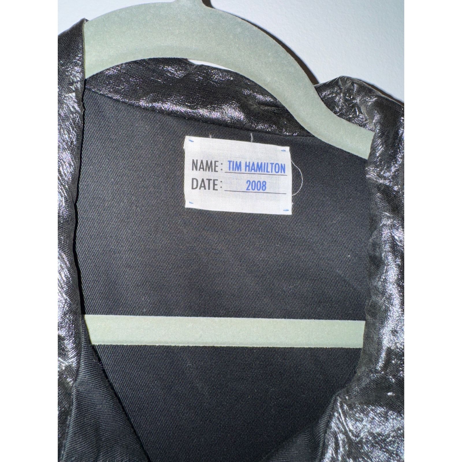 Tim Hamilton Tim Hamilton 2008 Polyurethane Coated Cotton Black Jacket Size US L / EU 52-54 / 3 - 3 Thumbnail