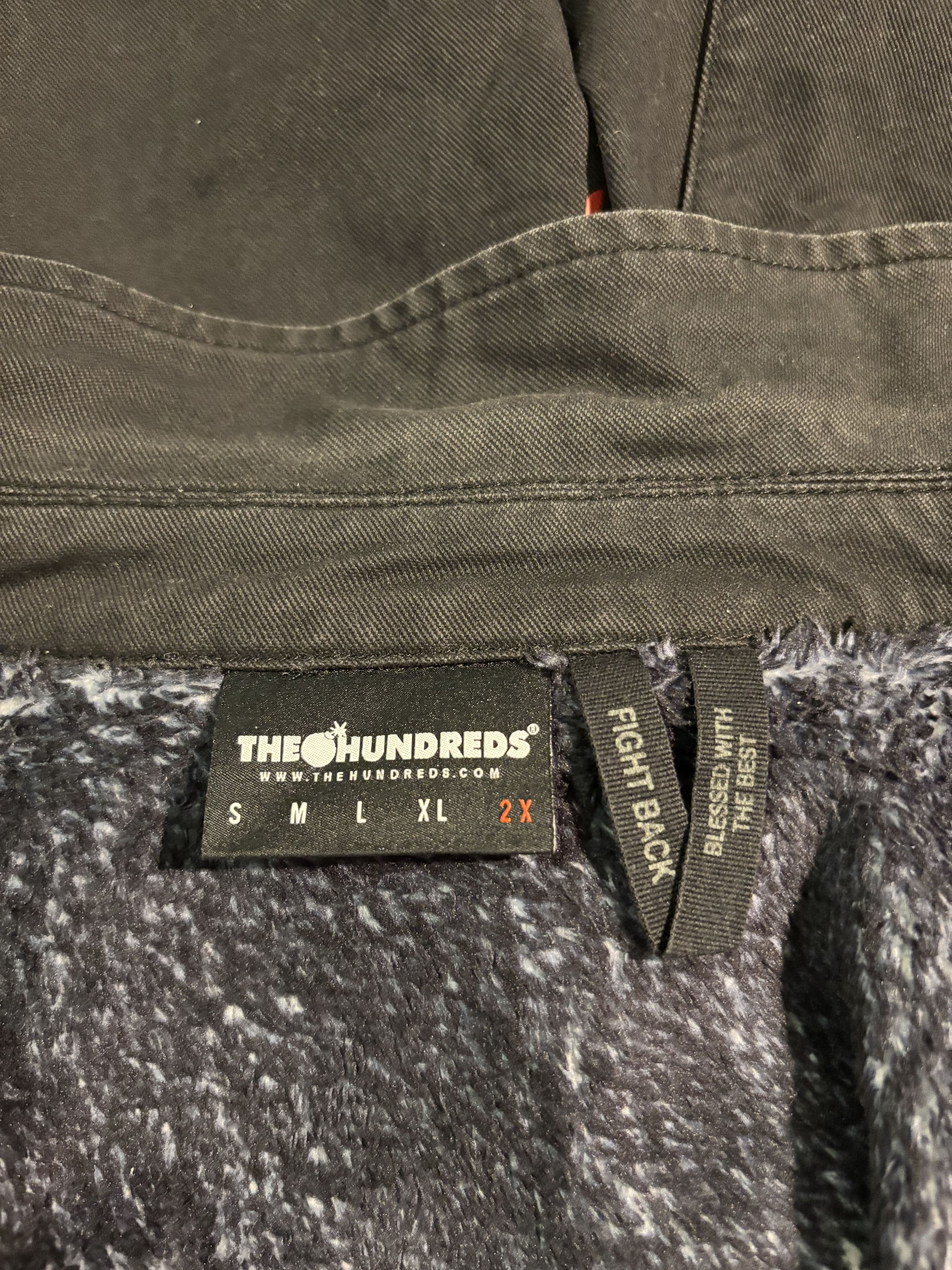 The Hundreds x Never Made Black Canvas Jacket Francisco Reyes Jr Size US XXL / EU 58 / 5 - 11 Thumbnail