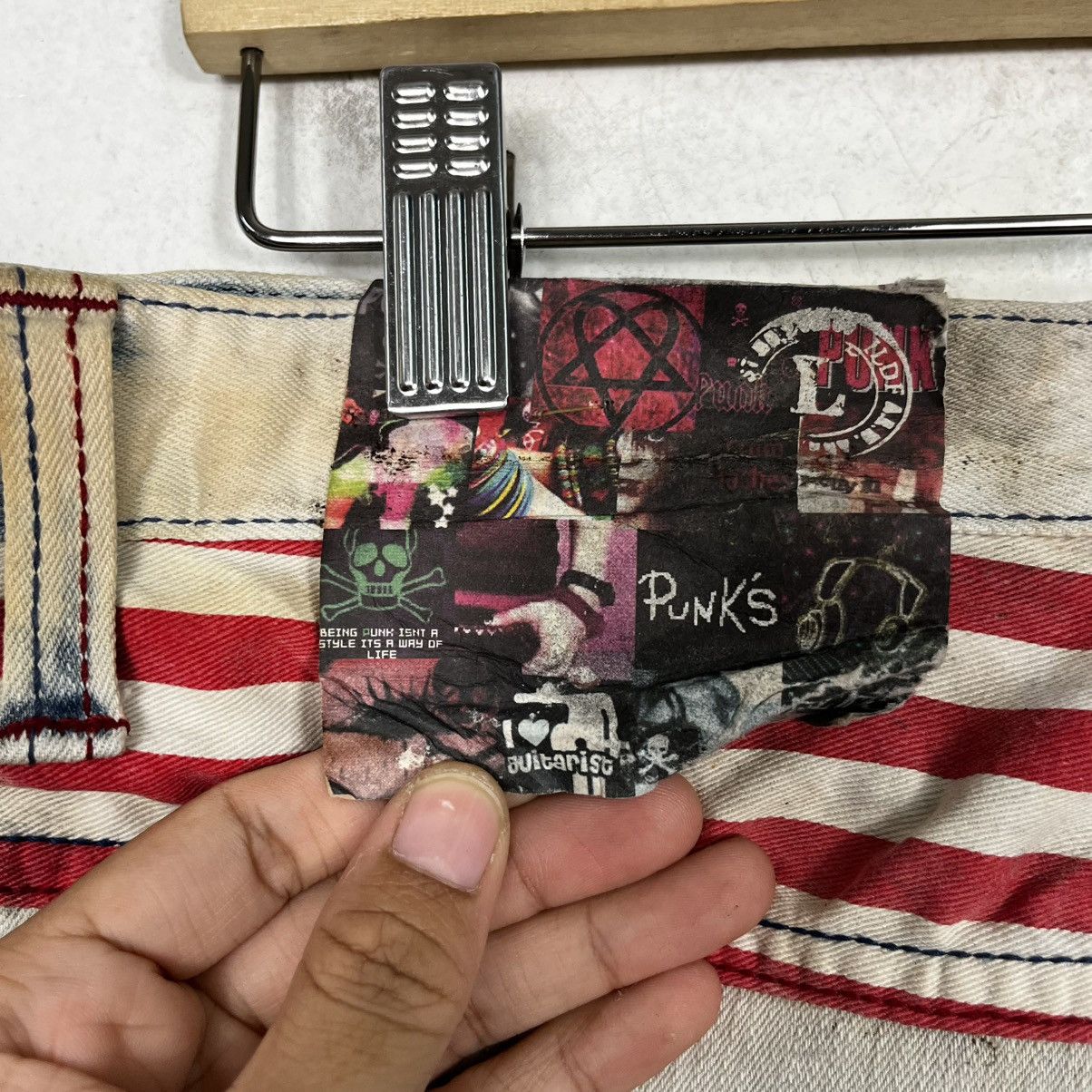 Jean Vintage ILDF Punk Distressed Motive Denim Size US 34 / EU 50 - 19 Thumbnail