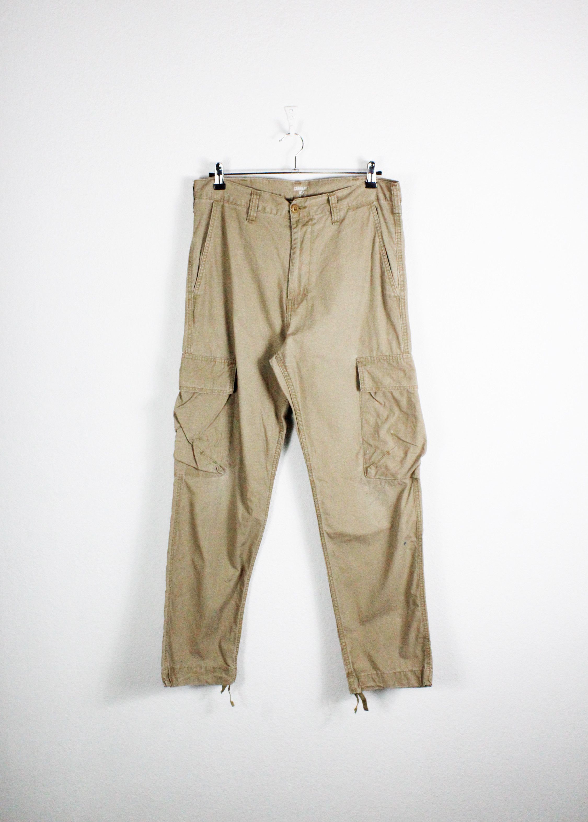 Carhartt × Carhartt Wip Carhartt Worn Regular Learn Cargo Pants Trousers Size US 32 / EU 48 - 1 Thumbnail