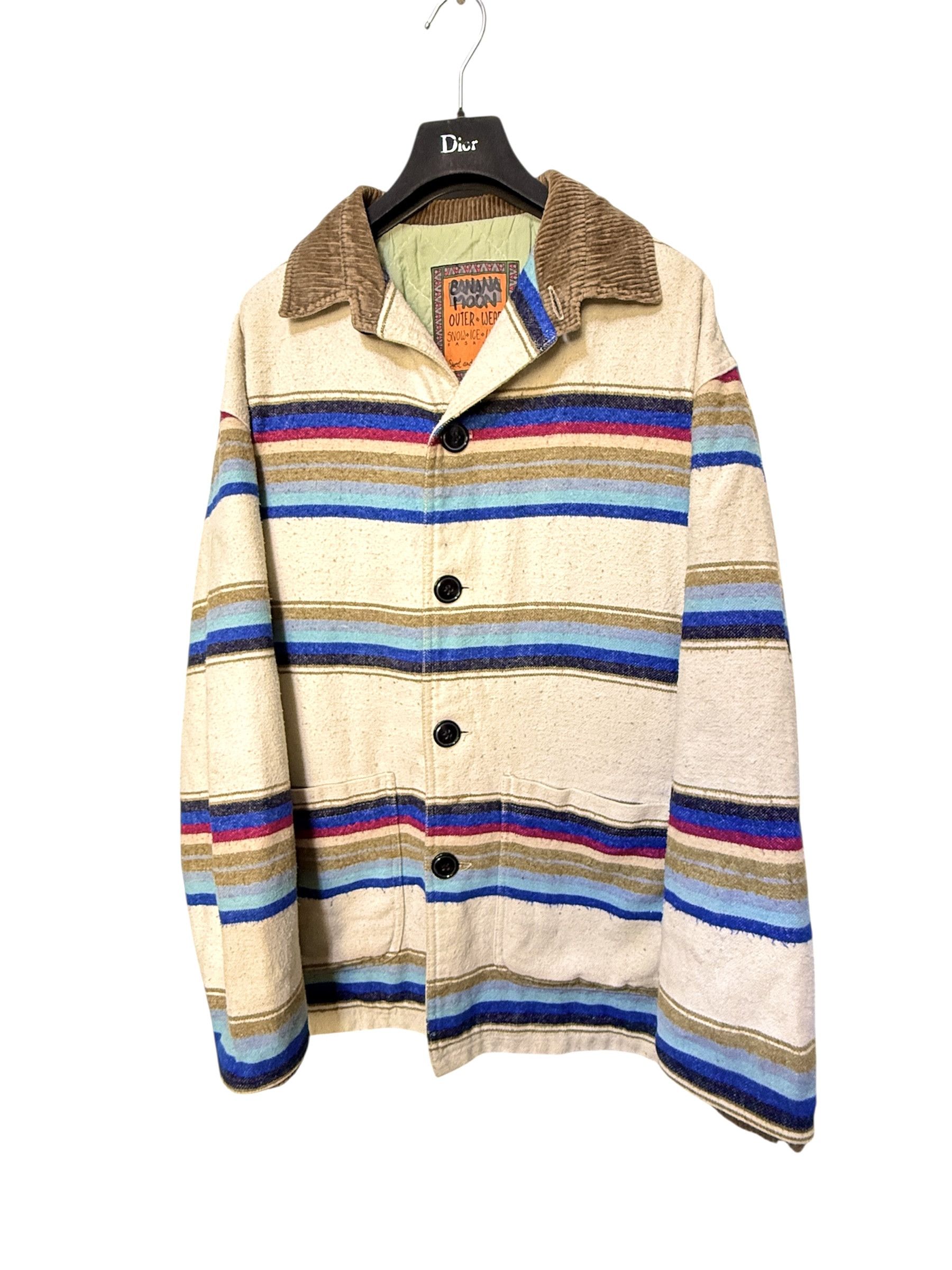 Other Oversized Banana moon vintage wool jacket surfer Size L / US 10 / IT 46 - 4 Thumbnail