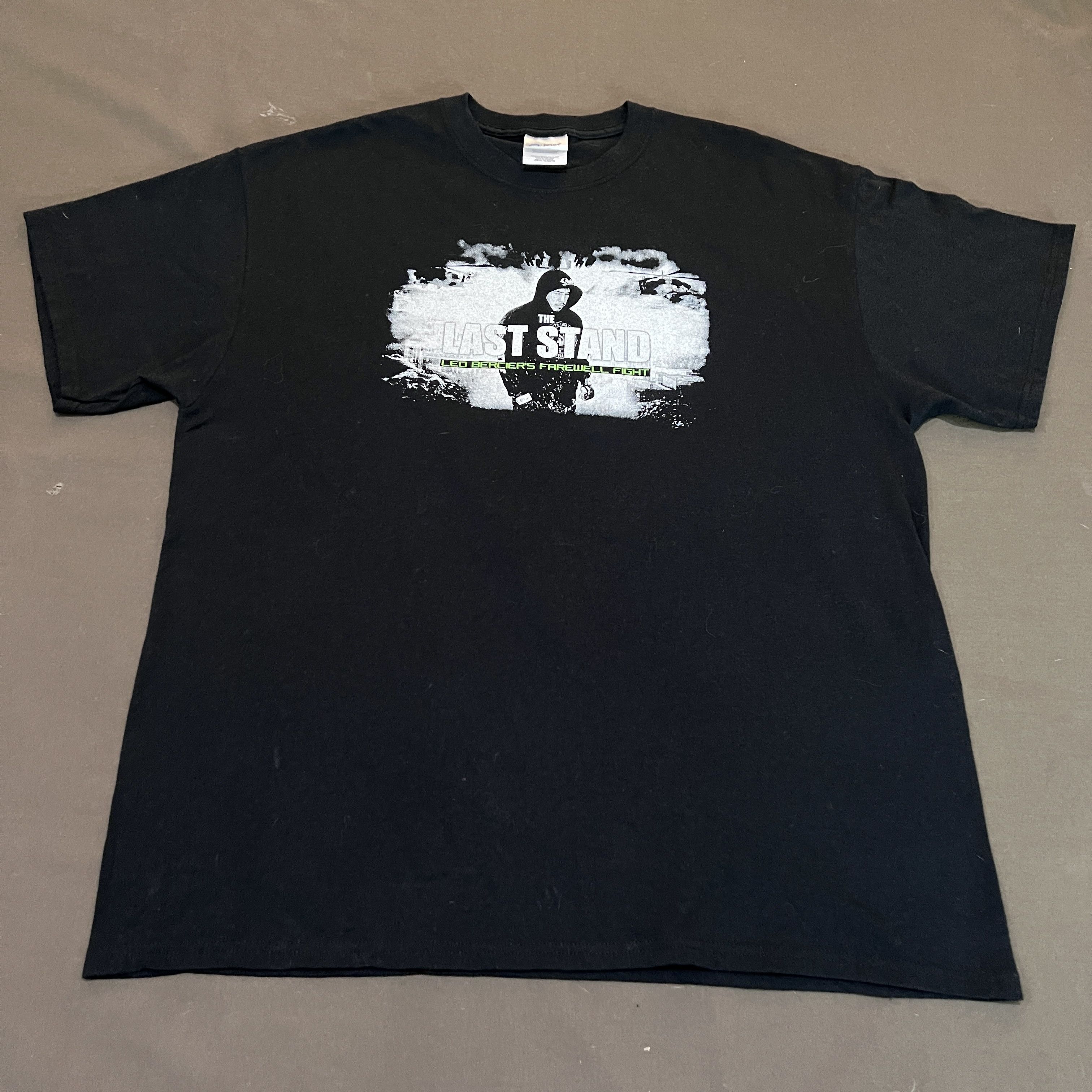 Tapout × Vintage Vintage Y2K The last stand Leo bercier MMA Promo Tee XL Size US XXL / EU 58 / 5 - 2 Thumbnail