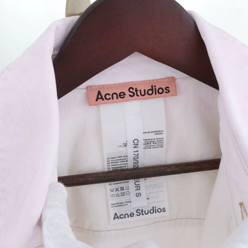 Acne Studios acne studios Make an old shirt in pink 2506-Nextarrow Size S / US 4 / IT 40 - 8 Thumbnail