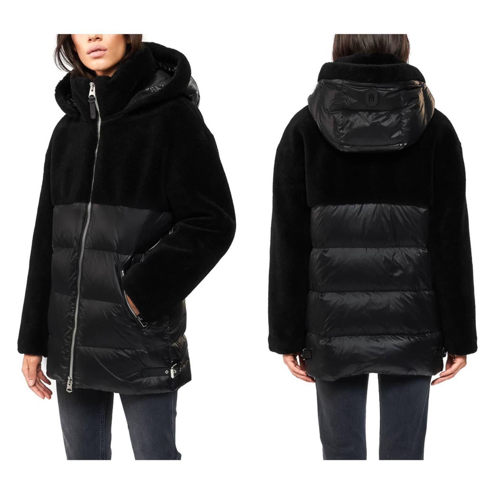 image of NWT Mackage Junia Down Coat (M) in Black, Women's (Size Medium)