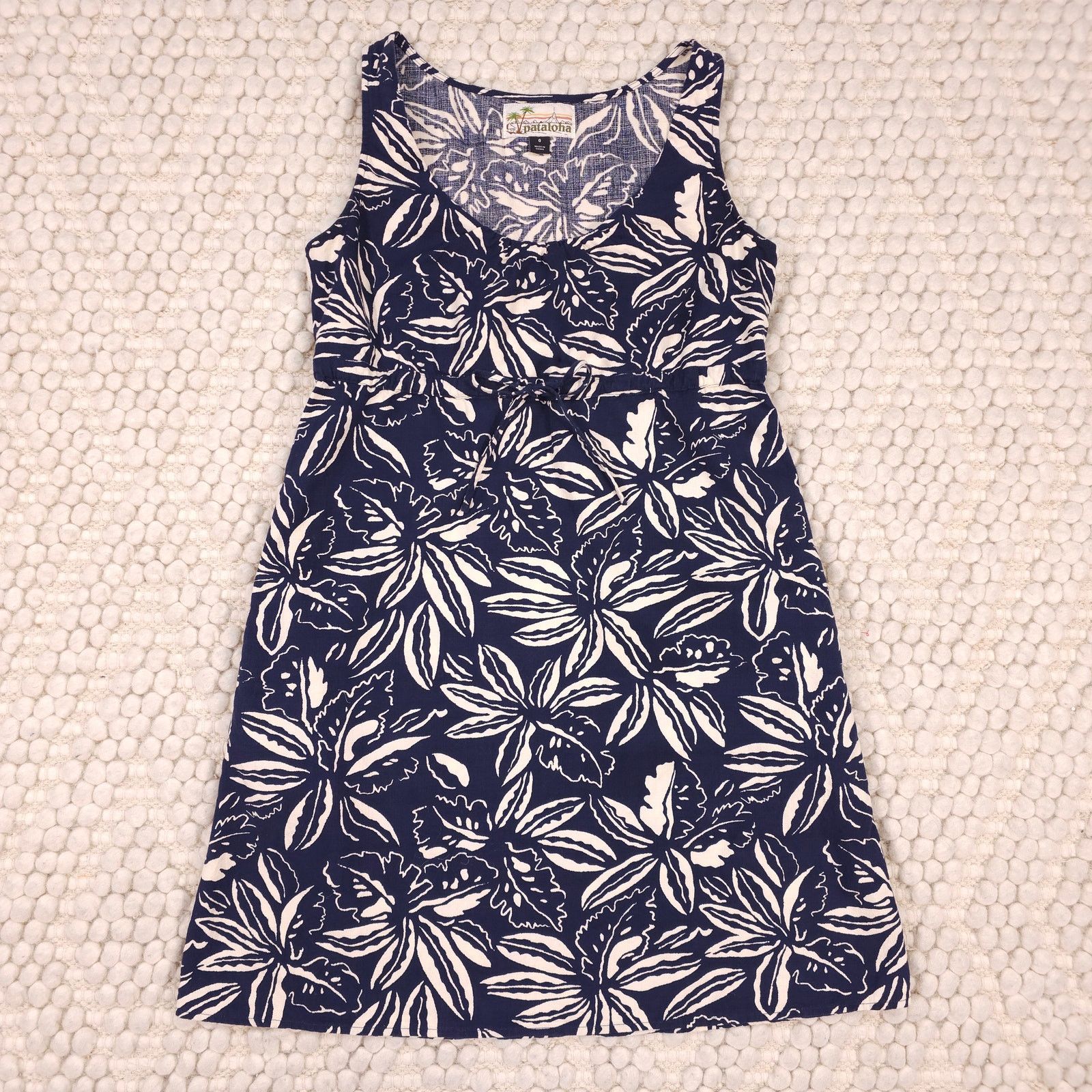 Patagonia Patagonia Limited Edition Pataloha Hawaiian Dress Blue Sz 0 Size XS / US 0-2 / IT 36-38 - 5 Thumbnail