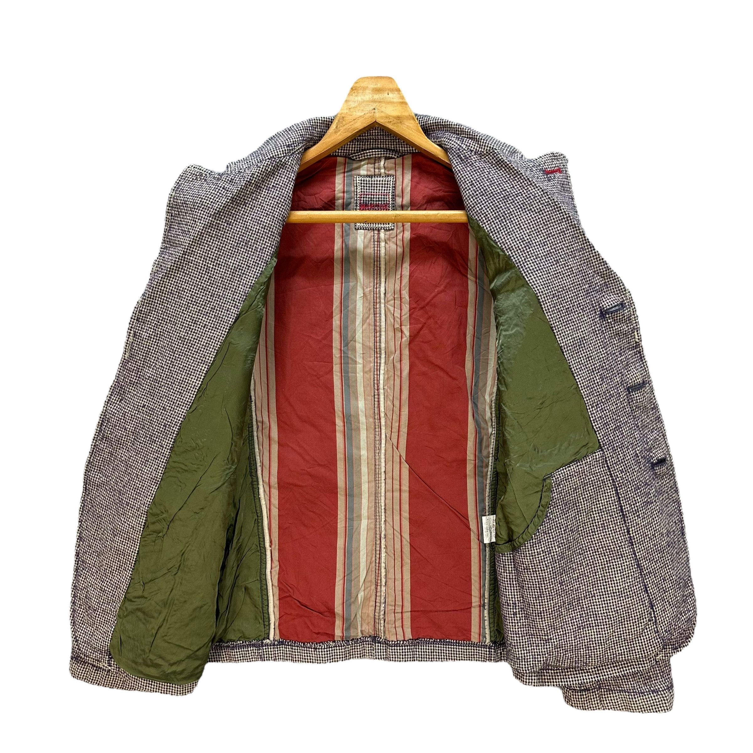 Marithe + Francois Girbaud MFG Deconstructed Designs Wool Crop Blazers #A53-1239 Size US S / EU 44-46 / 1 - 6 Thumbnail