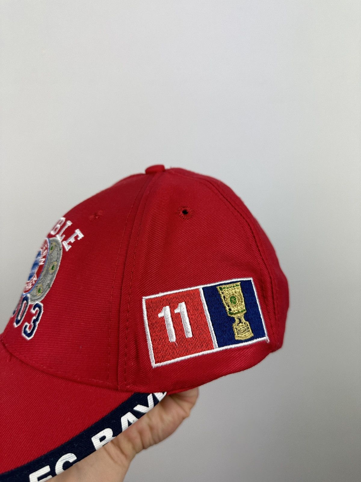 Vintage Vintage Bayern Munich 2003 Double Cup Cap Size ONE SIZE - 5 Thumbnail
