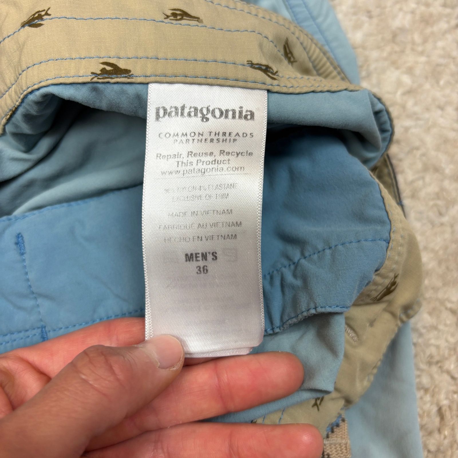 Patagonia Patagnia Stretch Wavefarer Baord Shorts 10" Swim Men's 36 Size US 36 / EU 52 - 10 Thumbnail