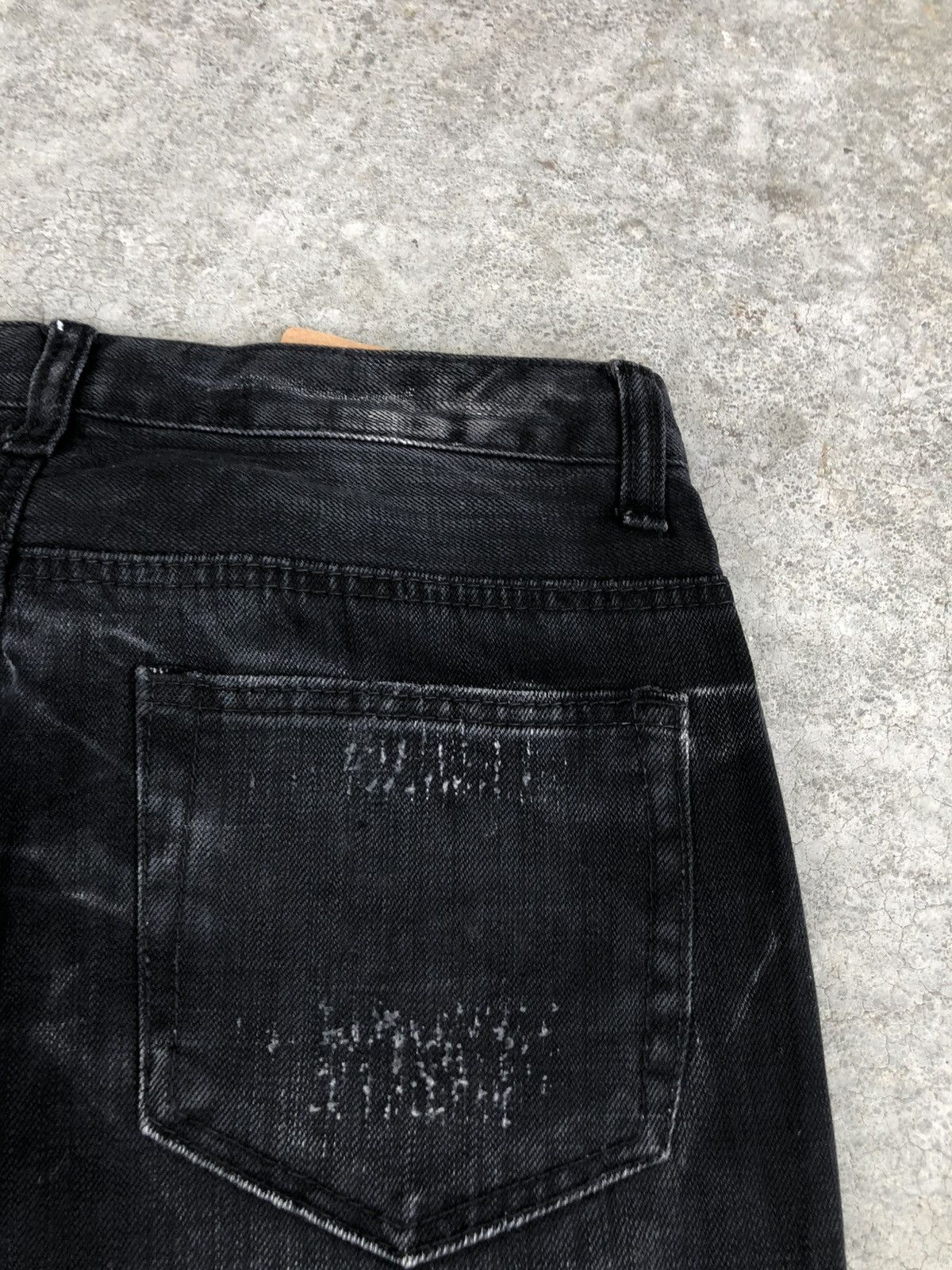 Who Decides War Philsdox Flared Jeans Bootcut Distressed Size US 31 - 19 Thumbnail