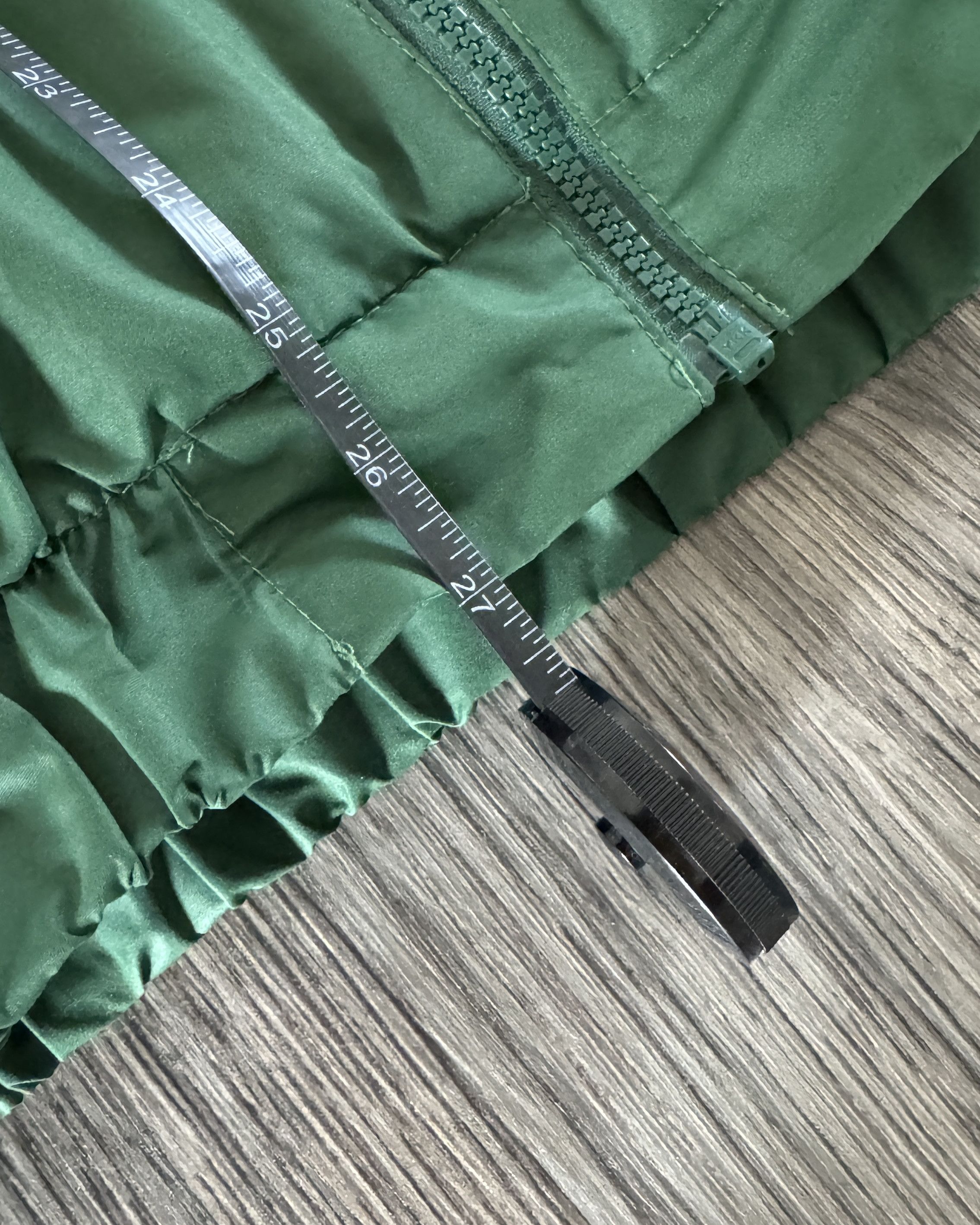Bass Pro Shops Green Fleece Lined Hooded Wind Jacket Size US L / EU 52-54 / 3 - 5 Thumbnail