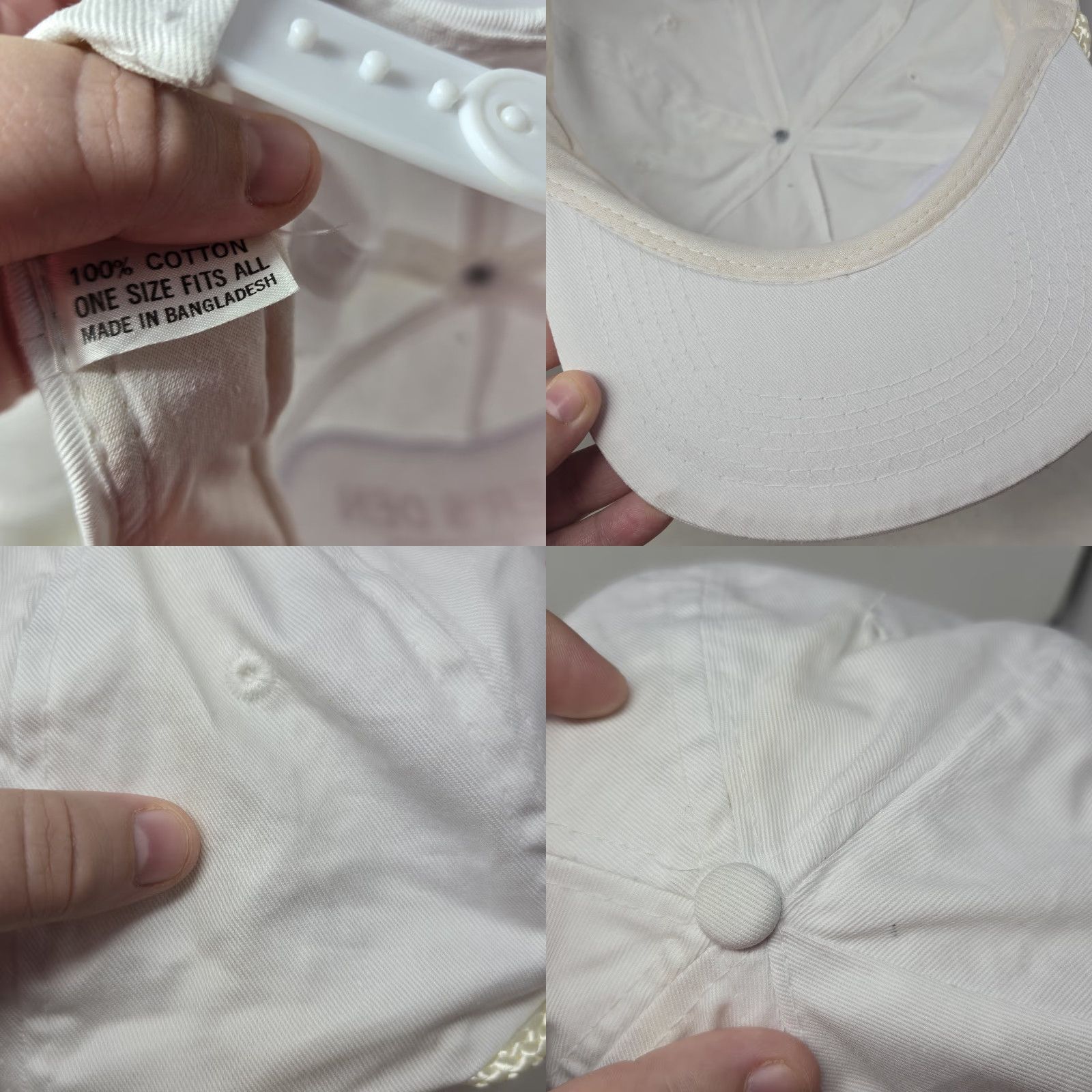 Roper VINTAGE Exxon Snapback Hat Tiger's Den Trucker Rare Rope White Red Cotton Cap Adjustable 1990s Men/Women? Size ONE SIZE - 8 Thumbnail
