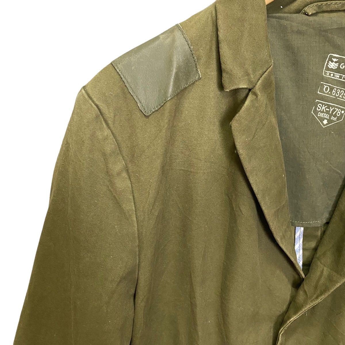 Diesel Vintage Diesel Jacket olive patina green Size US S / EU 44-46 / 1 - 14 Thumbnail