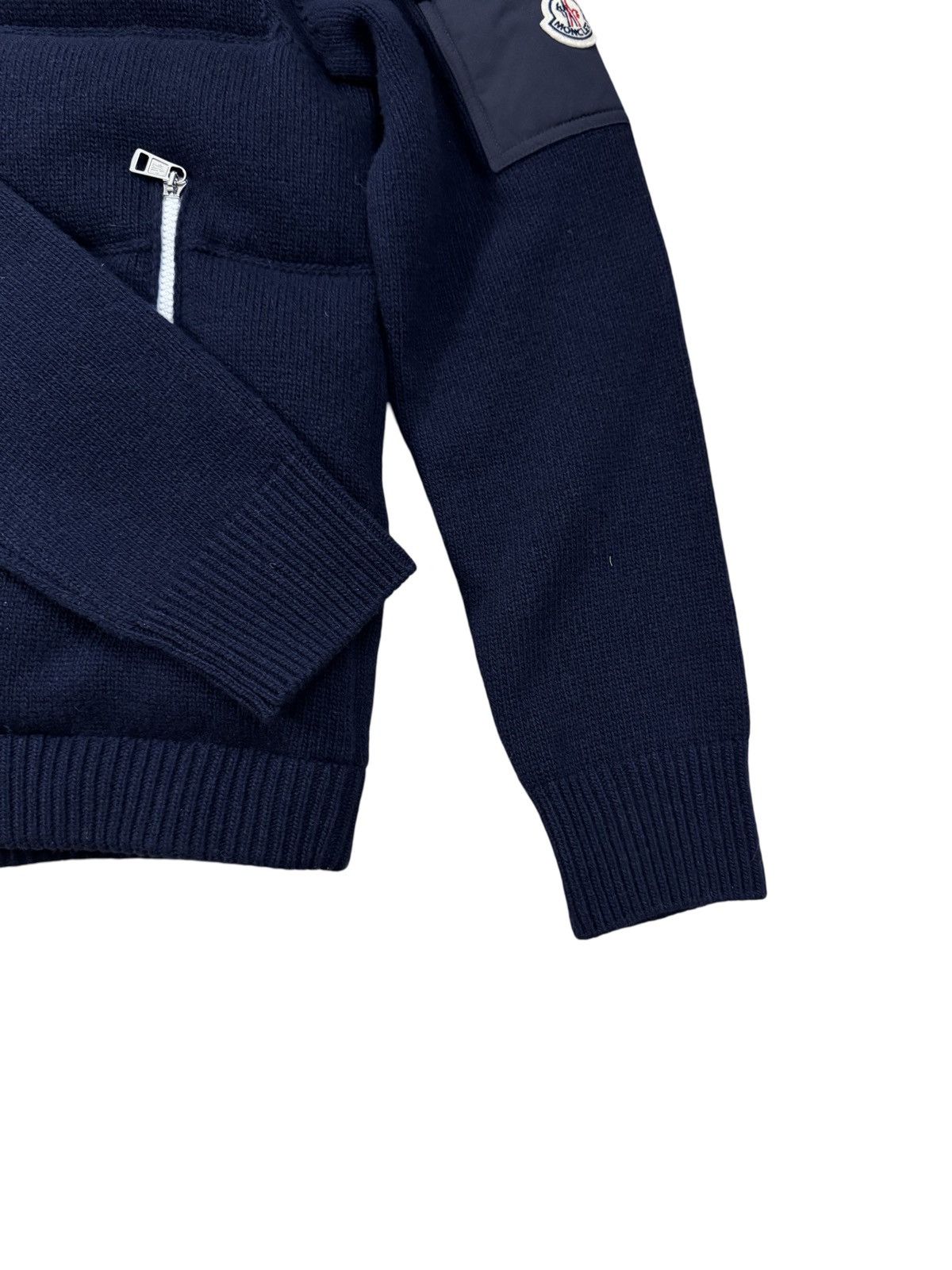 Moncler 🔥Moncler Knitted Wool Jacket/Moncler Cardigan Tricot Jacket Size US XL / EU 56 / 4 - 4 Thumbnail
