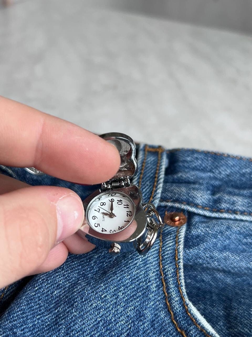 Japanese Brand × Vintage Vintage ❤️ Heart Japanese style futuristic Steel Watch Size ONE SIZE - 5 Thumbnail