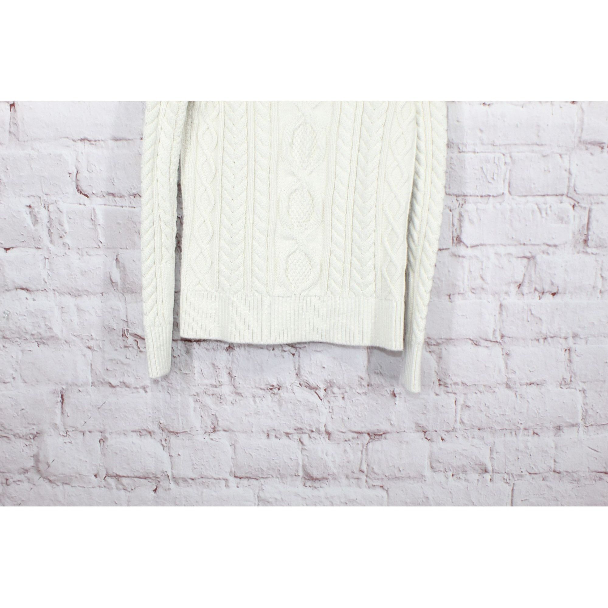 L.L. Bean LL Bean Women's Heritage Fisherman Sweater Crewneck Size XS / US 0-2 / IT 36-38 - 5 Thumbnail