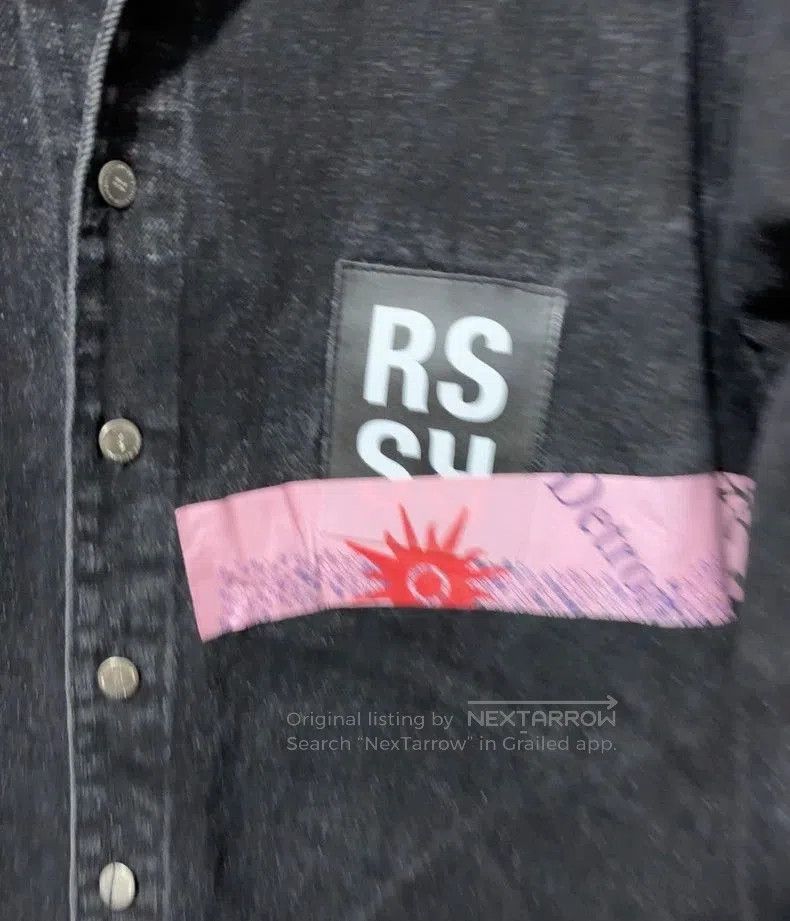 Raf Simons Raf Simons SS18 Denim Shirt . Size US XL / EU 56 / 4 - 2 Thumbnail