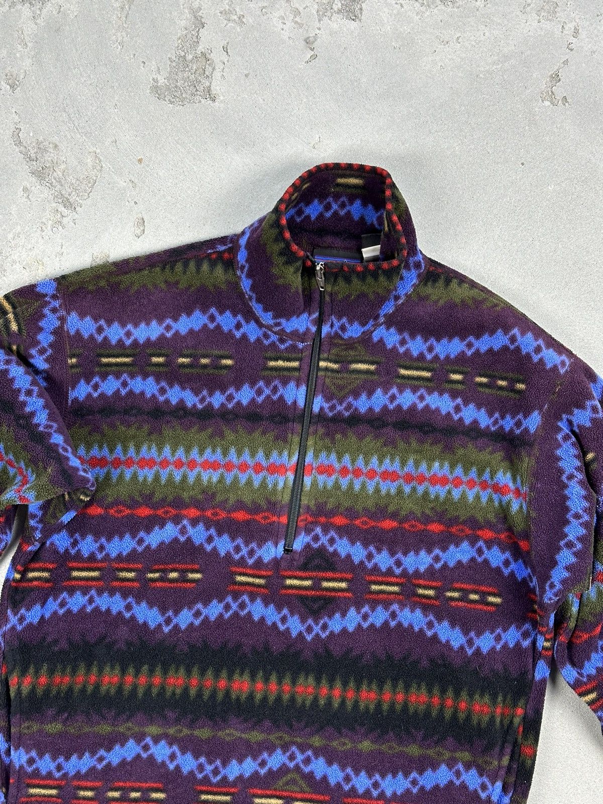 Patagonia 90s Patagonia Synchilla Aztec Fleece Size US S / EU 44-46 / 1 - 3 Thumbnail