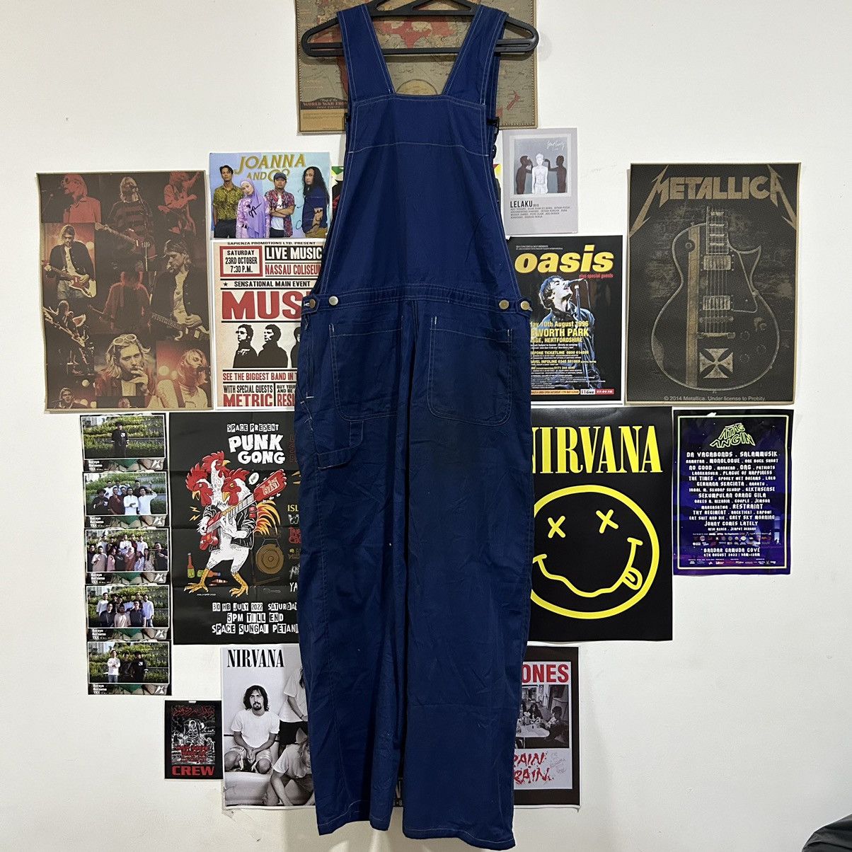 Vintage Vintage Good Year Carpenter Distressed Worker Overall Bid Size US 34 / EU 50 - 9 Thumbnail