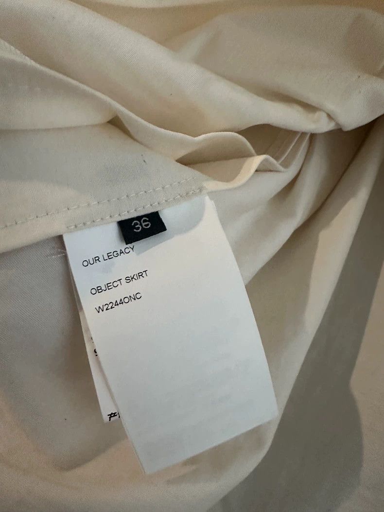 Our Legacy Our Legacy size36 White skirt Size M / US 6-8 / IT 42-44 - 5 Thumbnail