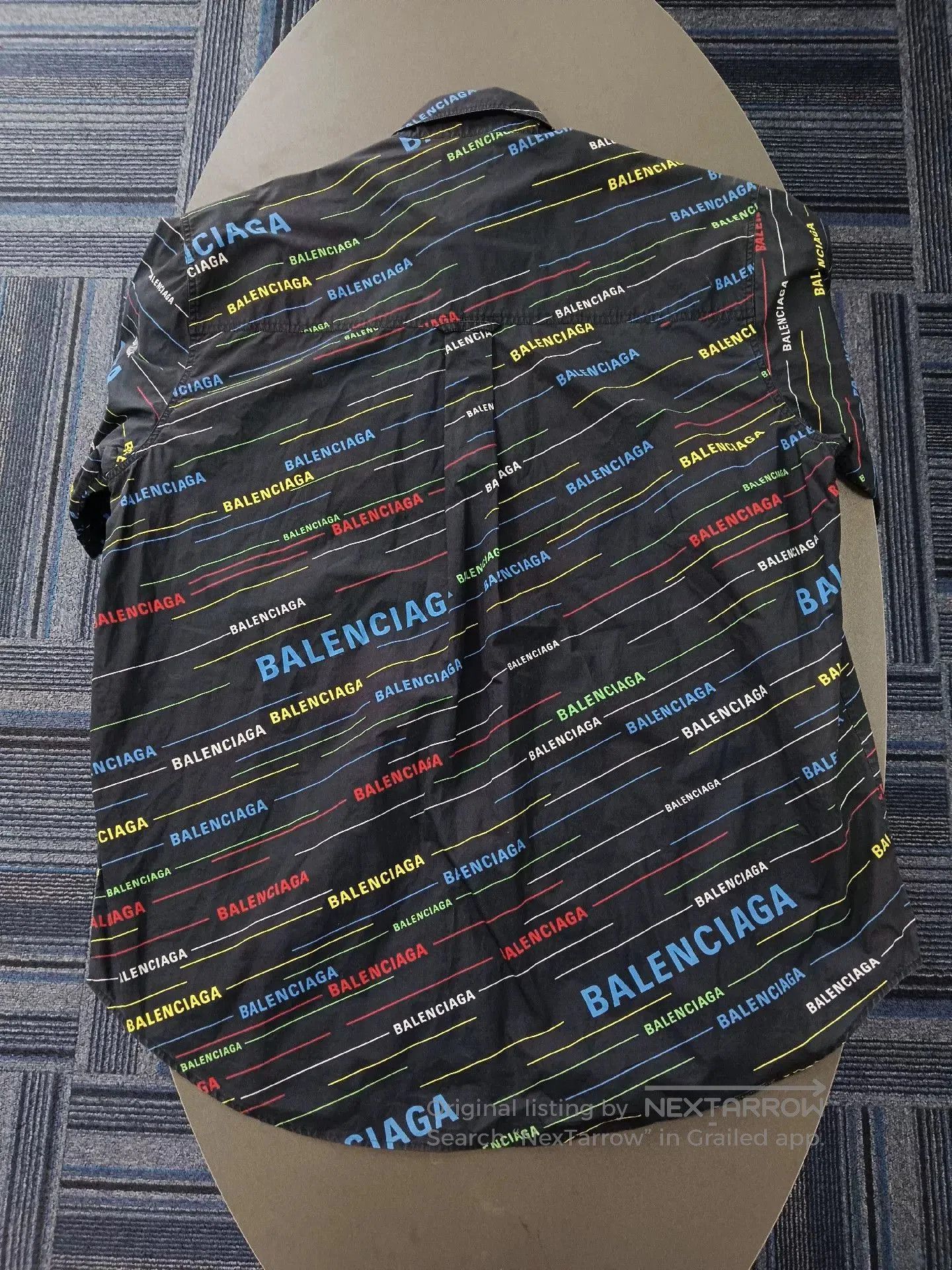 Balenciaga balenciaga short sleeve patterned shirt. Size US M / EU 48-50 / 2 - 2 Thumbnail