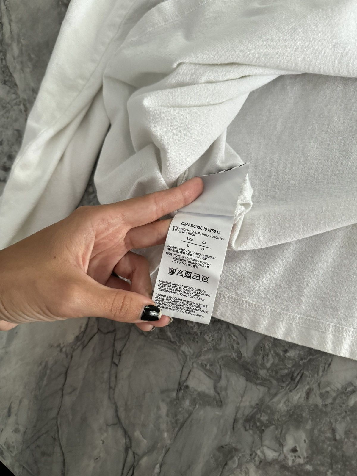Off-White OFF WHITE TRIANGLE PLANET Long-Sleeve Tee White Size US L / EU 52-54 / 3 - 6 Thumbnail